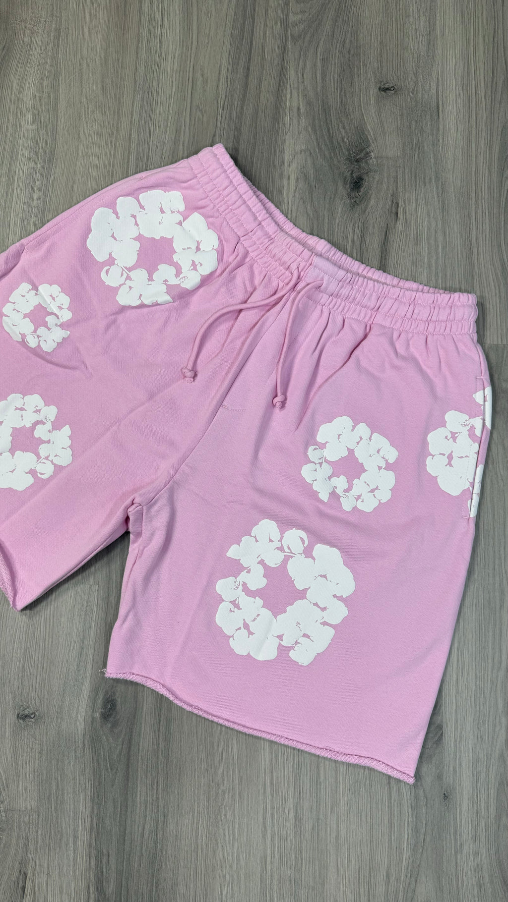Denim Tears Baby Pink Shorts