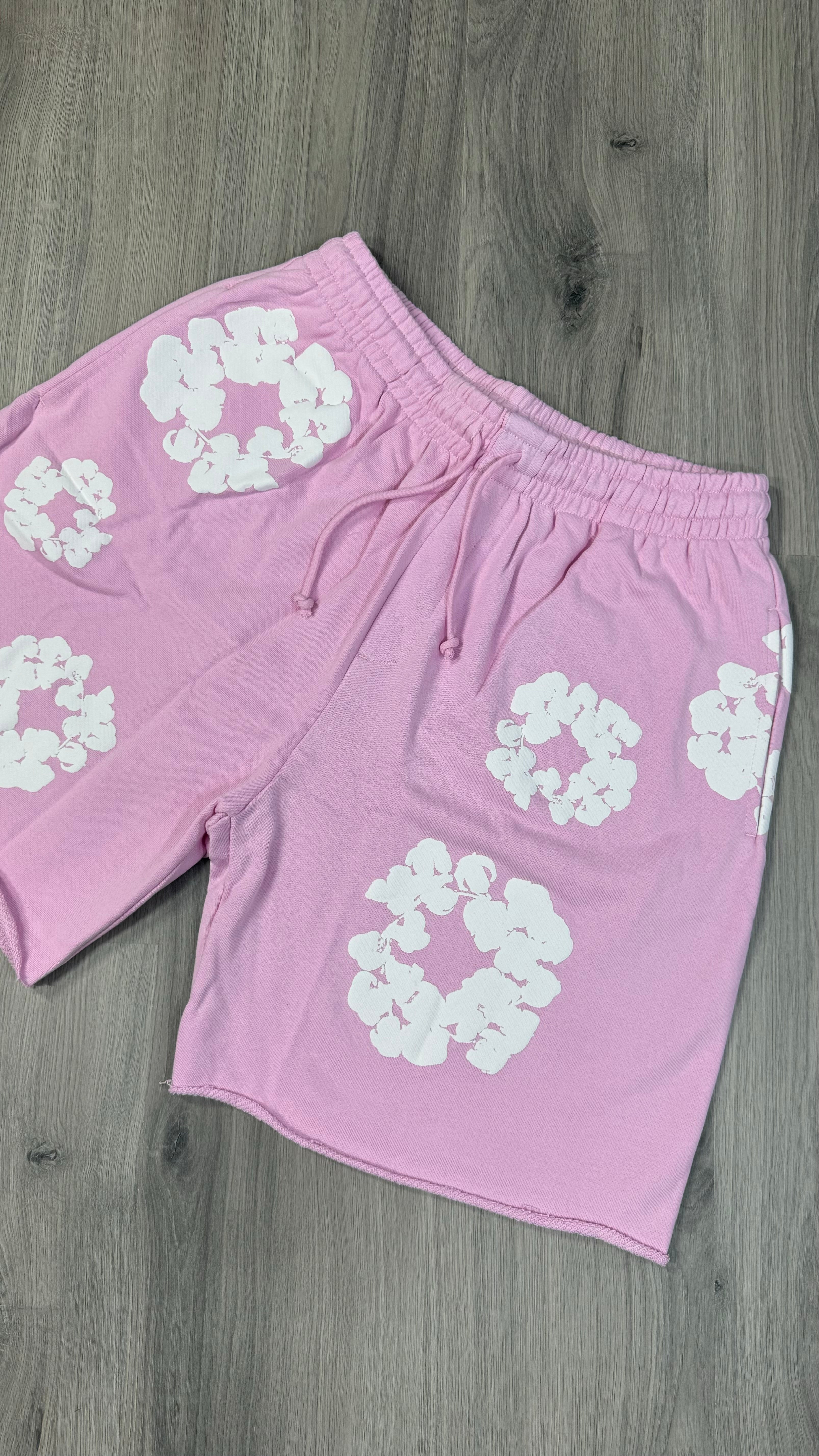 Denim Tears Baby Pink Shorts
