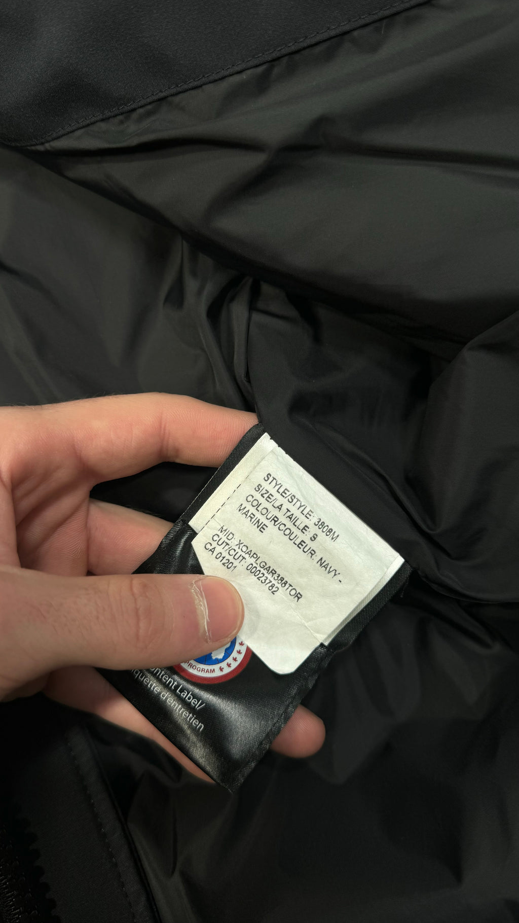 Canada Goose Marine Navy Wyndham Parka