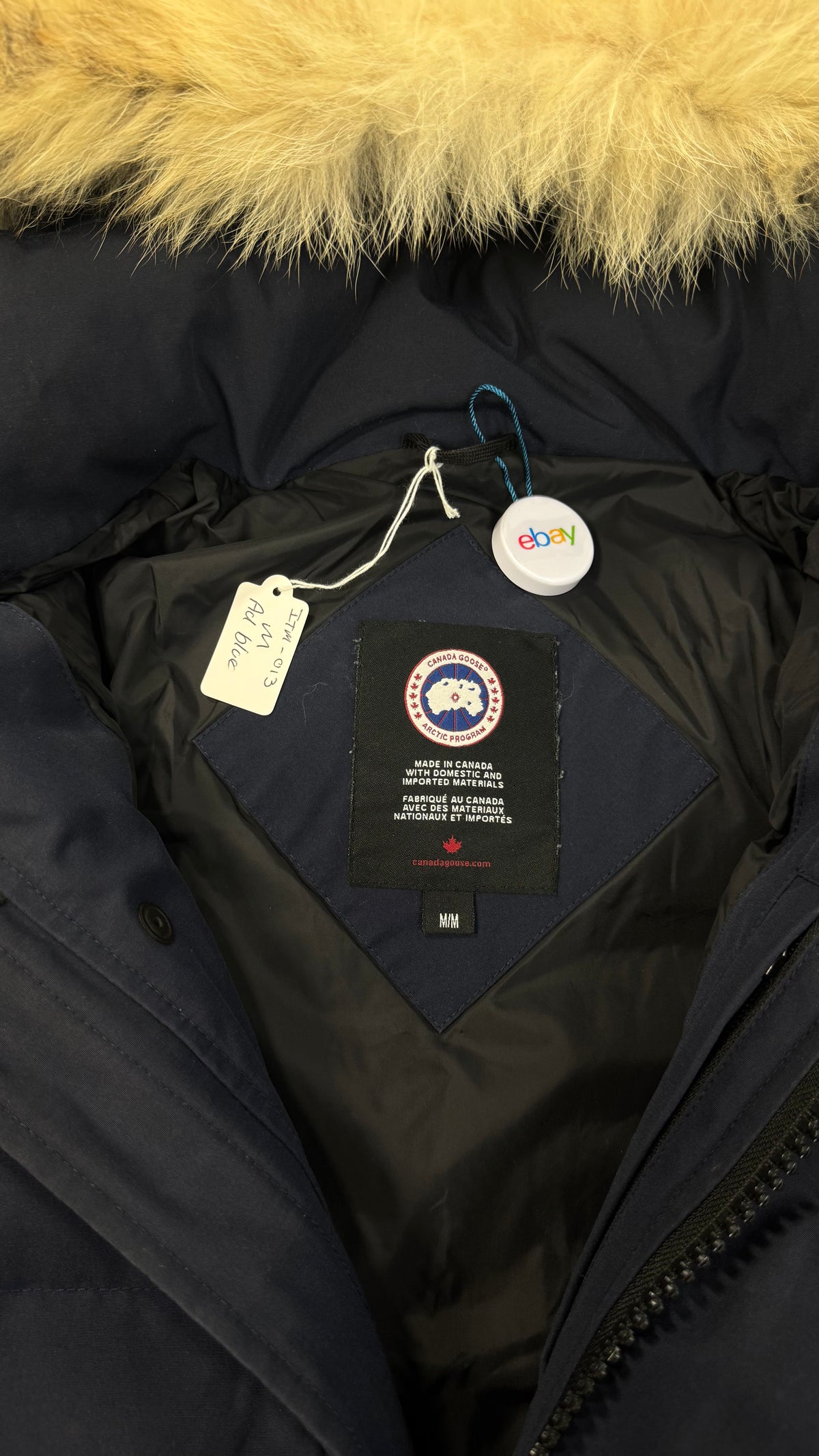 Canada Goose Admiral Blue Wyndham Parka