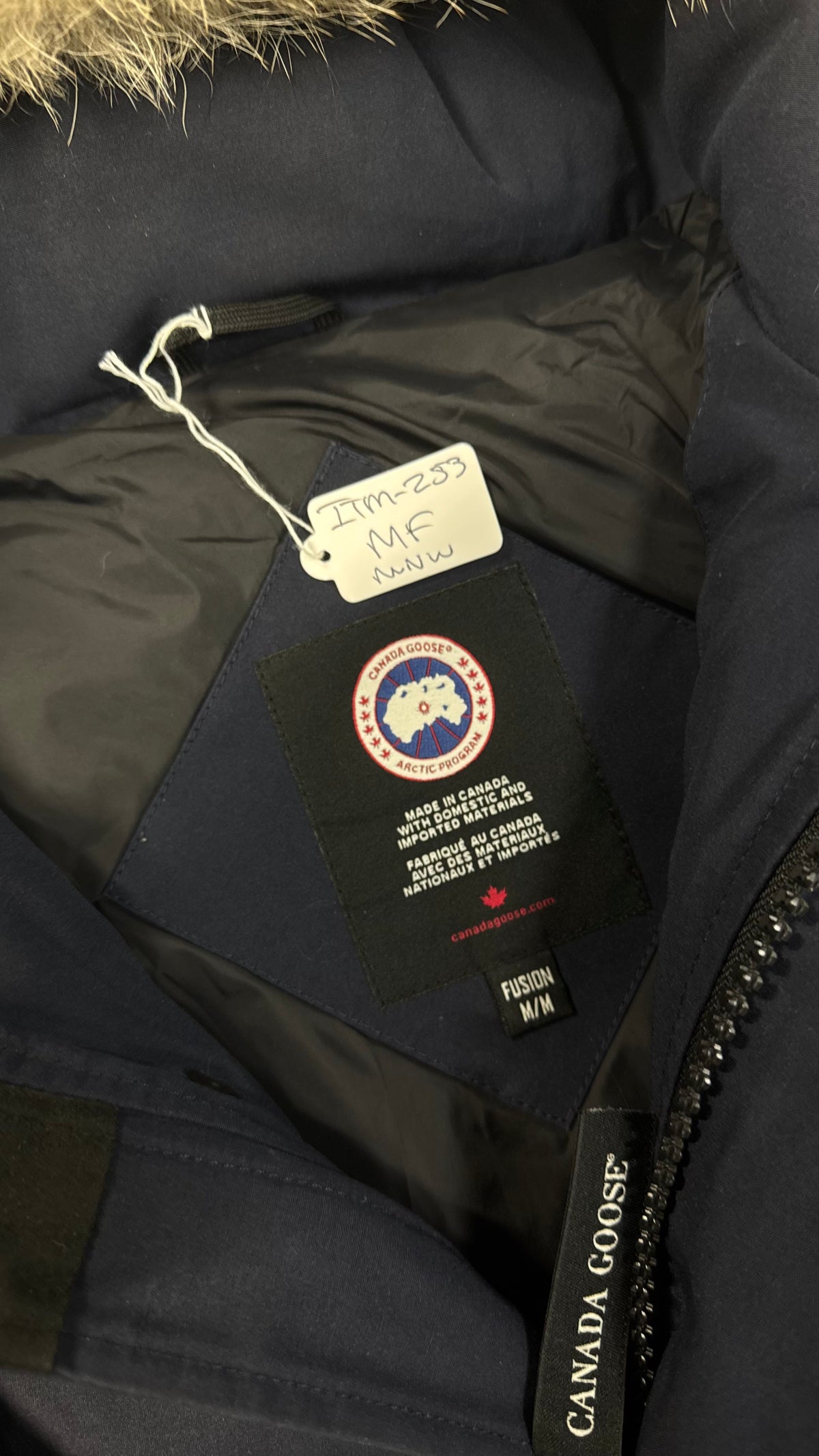 Canada Goose Admiral Blue Wyndham Parka