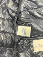 Moncler Navy Gilere hooded down jacket