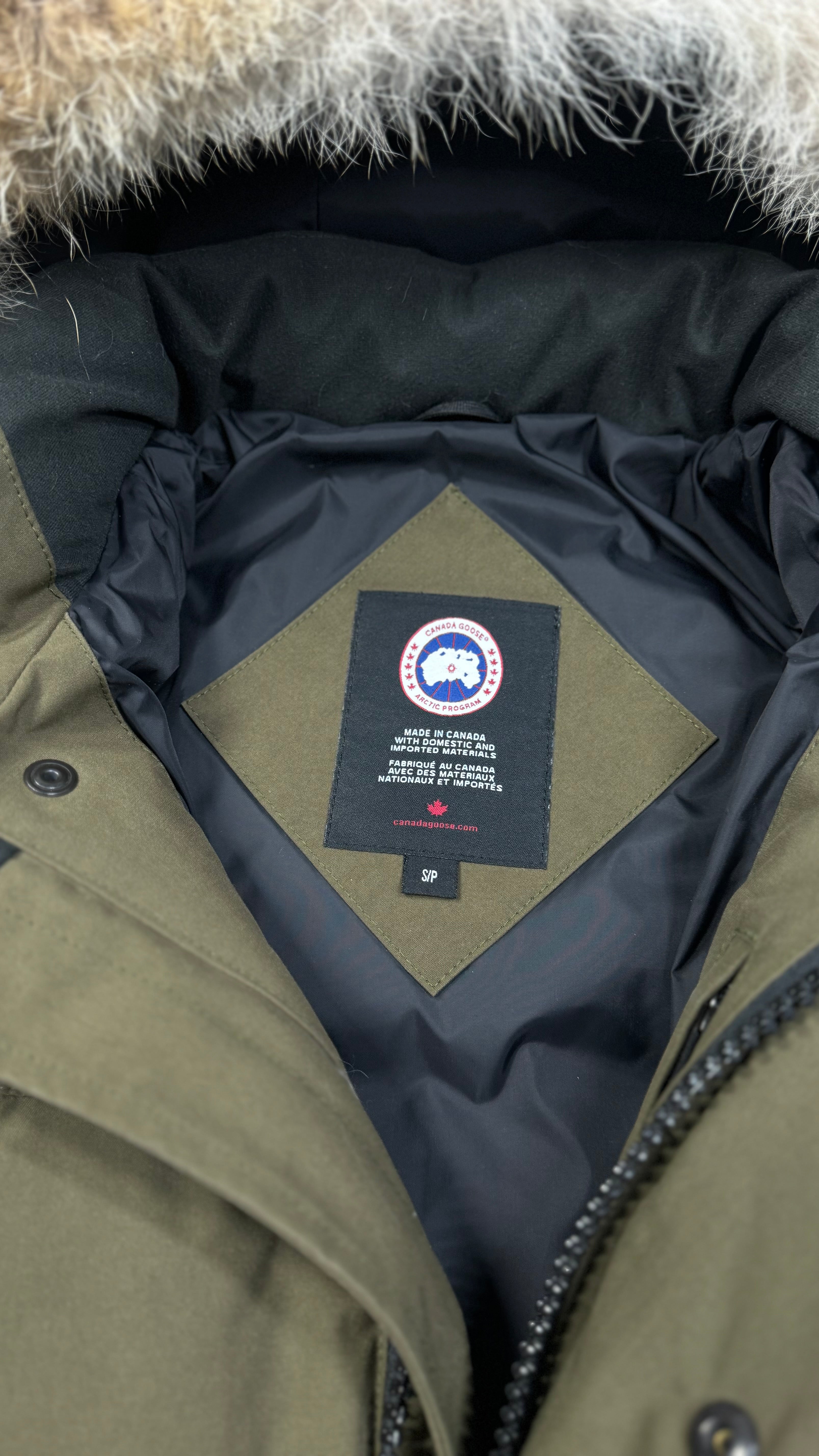 Canada Goose Khaki Emory Parka
