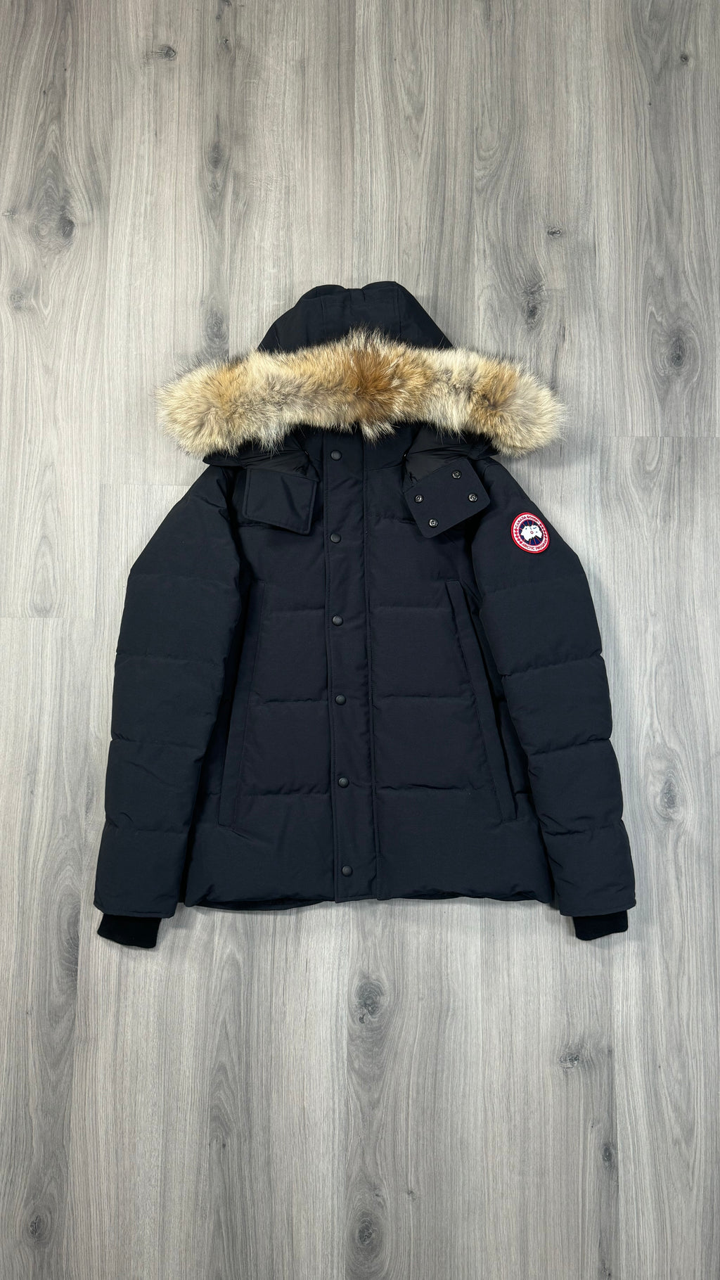 Canada Goose Marine Navy Wyndham Parka