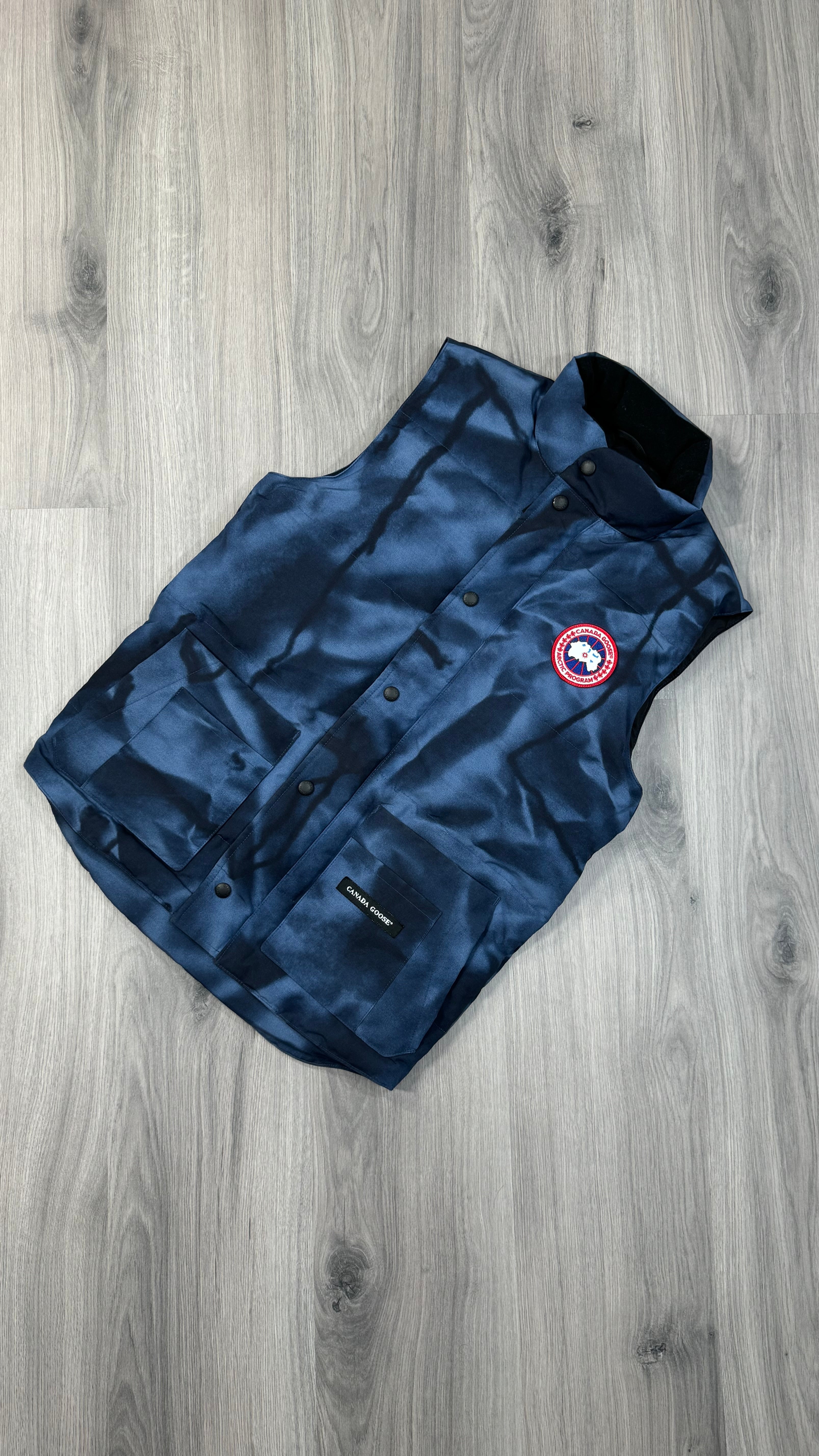 Canada Goose Abstract Blue Freestyle Gilet