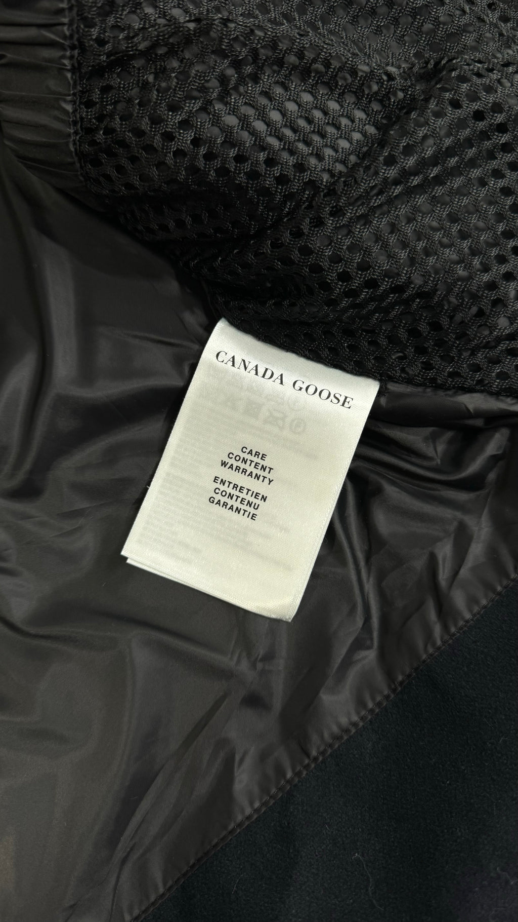 Canada Goose Atlantic Navy Wool Garson Gilet