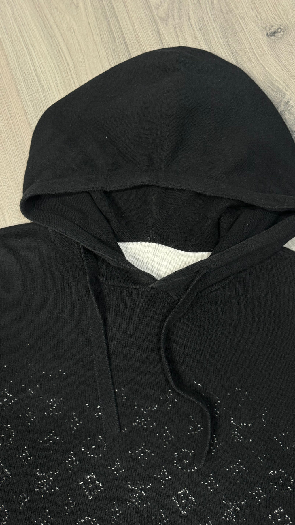 Louis Vuitton Black Gradient Hoodie