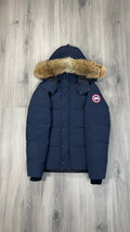 Canada Goose Admiral Blue Wyndham Parka