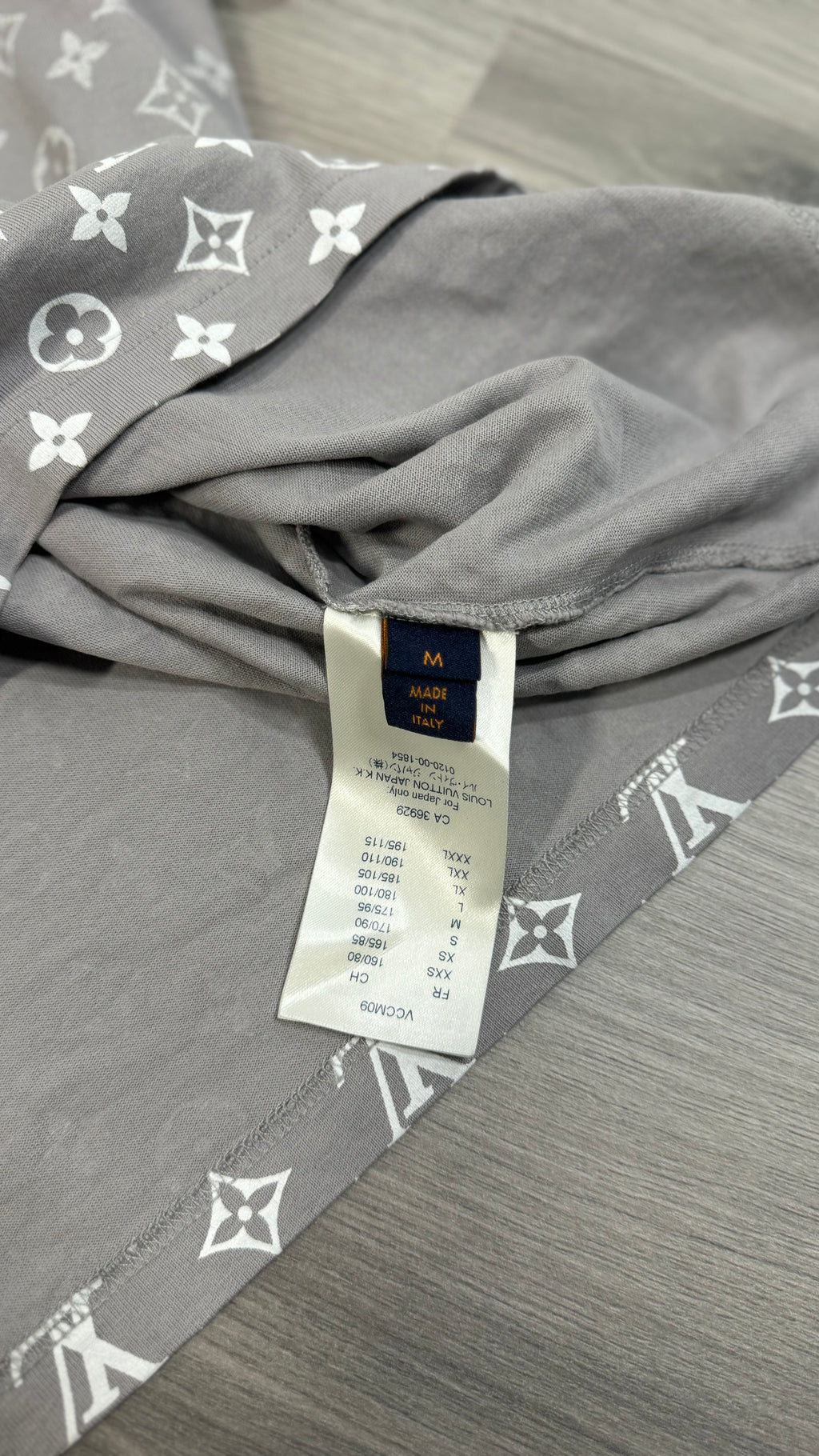 Louis Vuitton Grey Gradient T-shirt