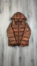 Moncler Tan / Organe Maya Short Down Jacket