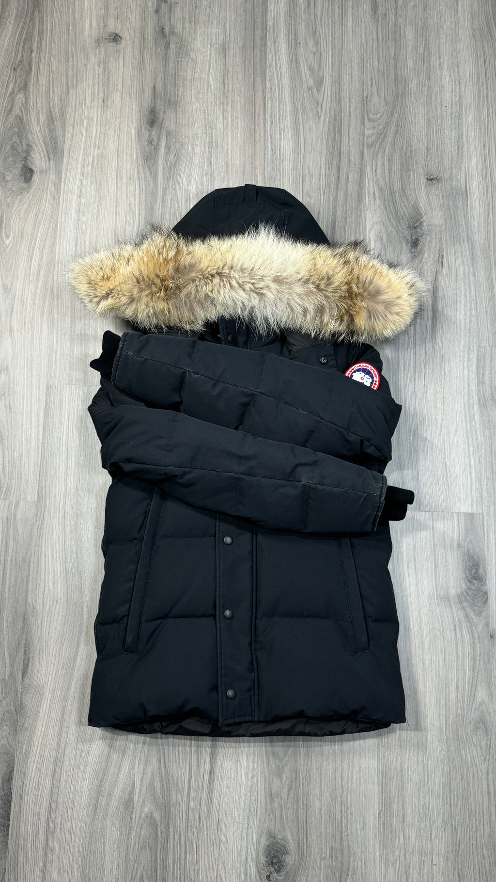 Canada Goose Marine Navy Wyndham Parka