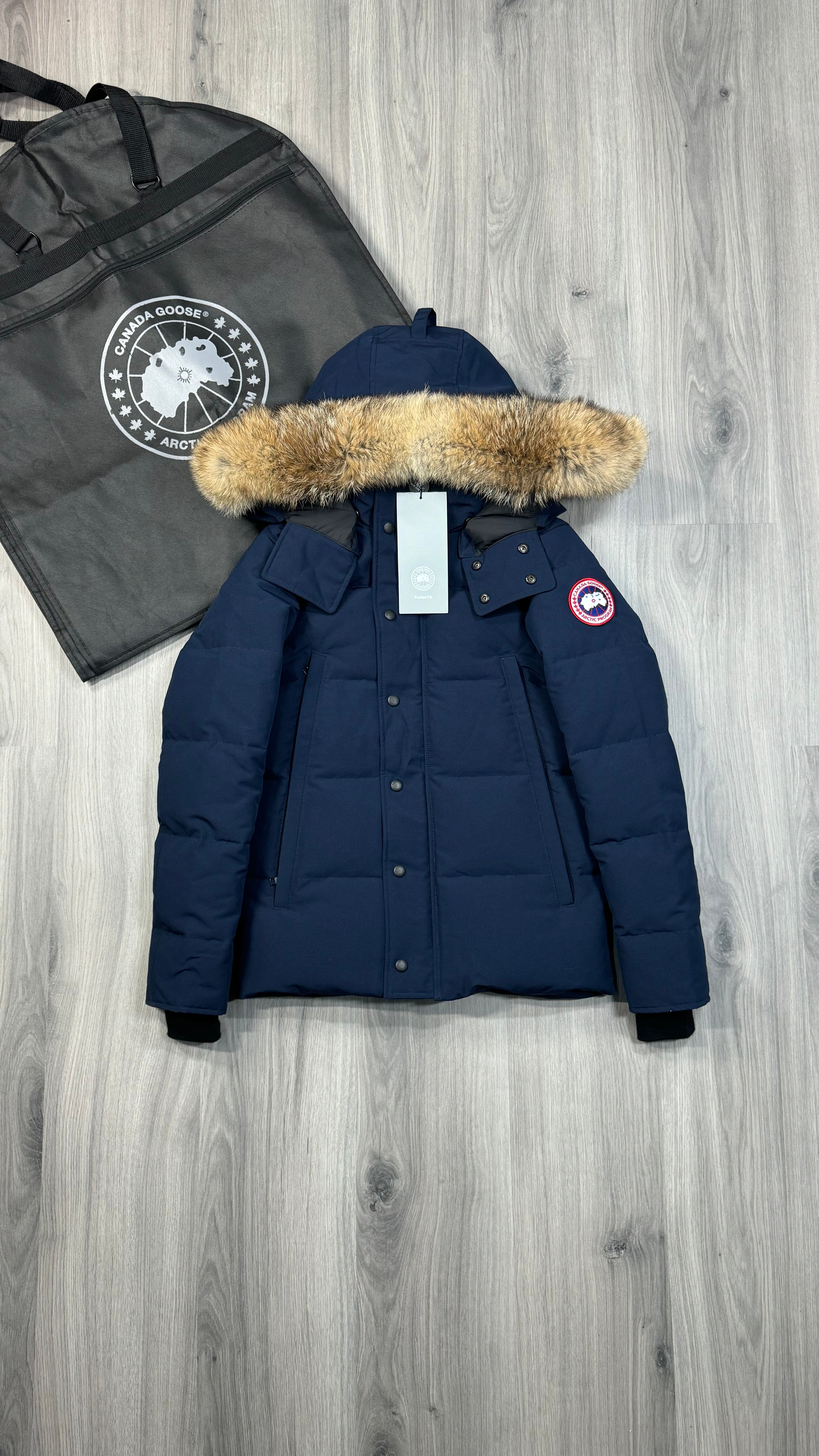 Canada Goose Atlantic Navy Wyndham Parka