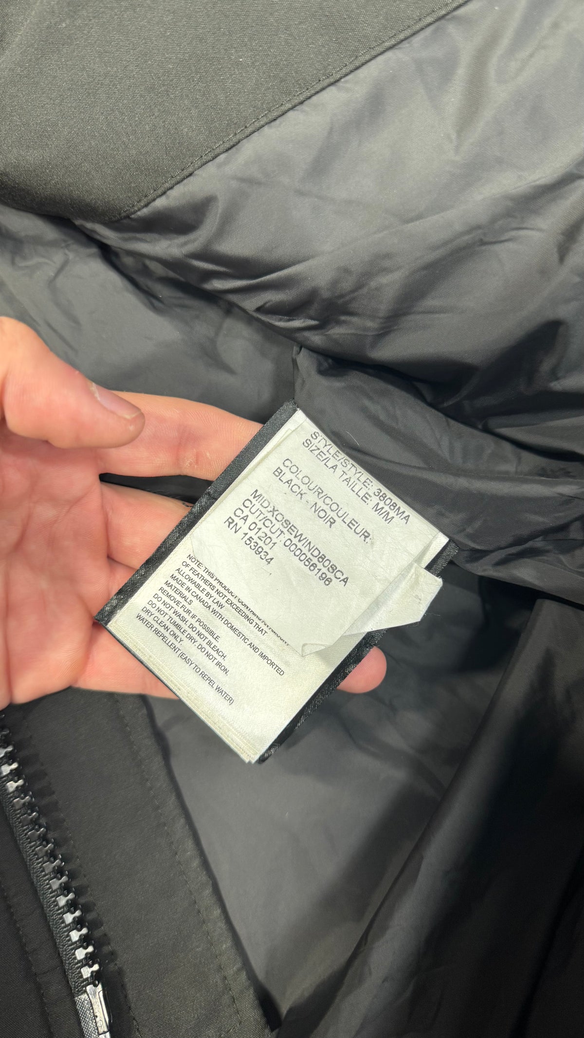 Canada Goose Black Wyndham Parka