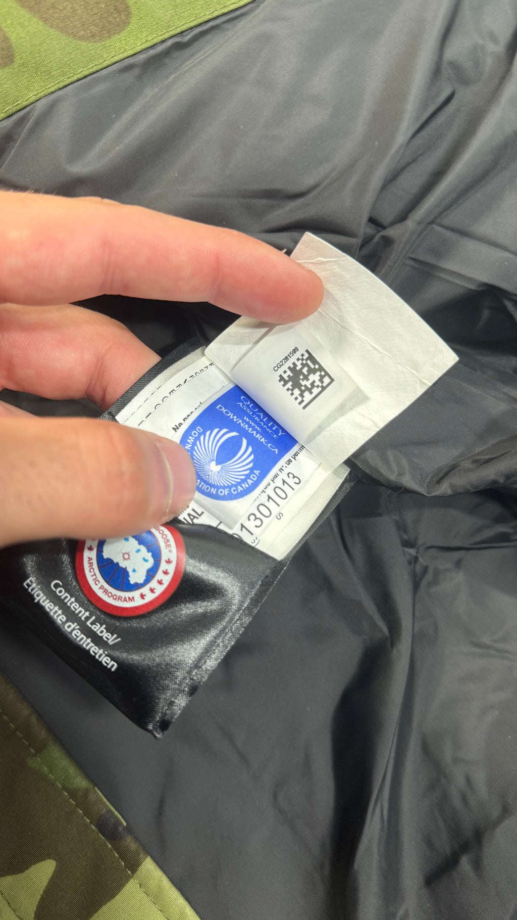 Canada Goose Green Camo Wyndham