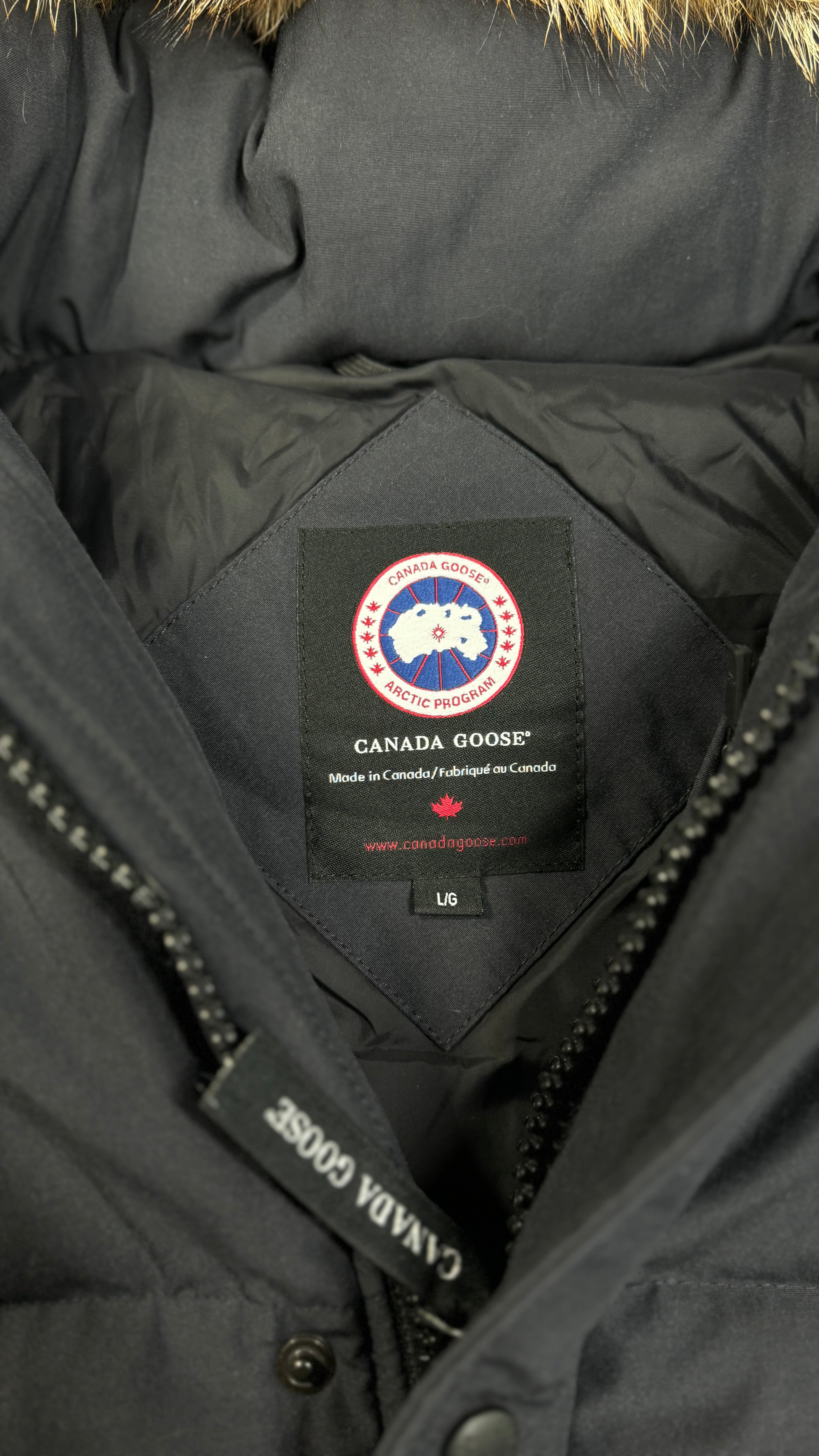Canada Goose Marine Navy Wyndham Parka