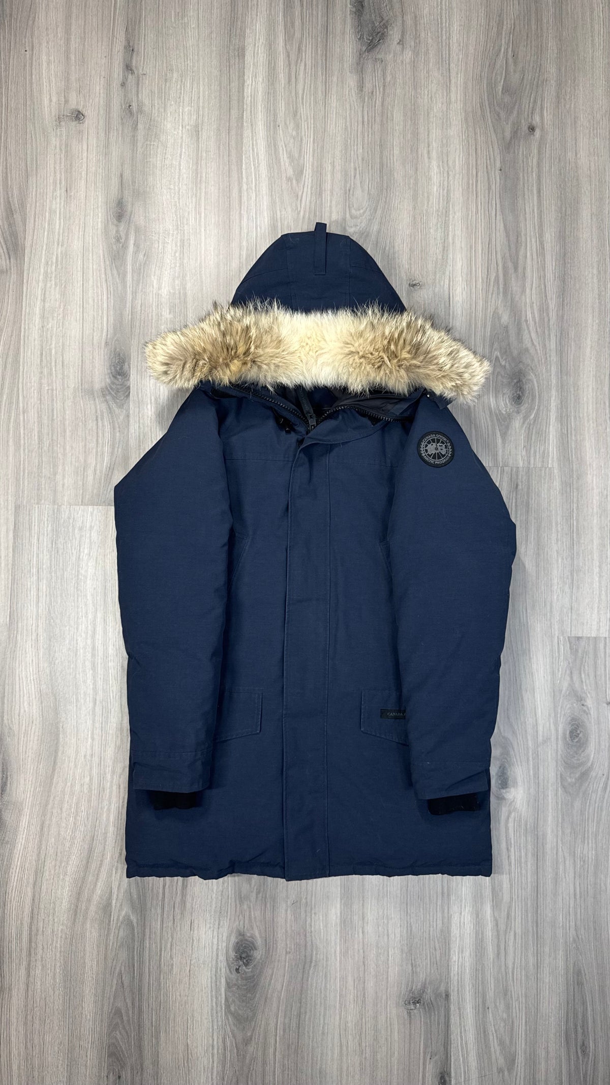 Canada Goose Marine Navy Black Badge Langford Parka