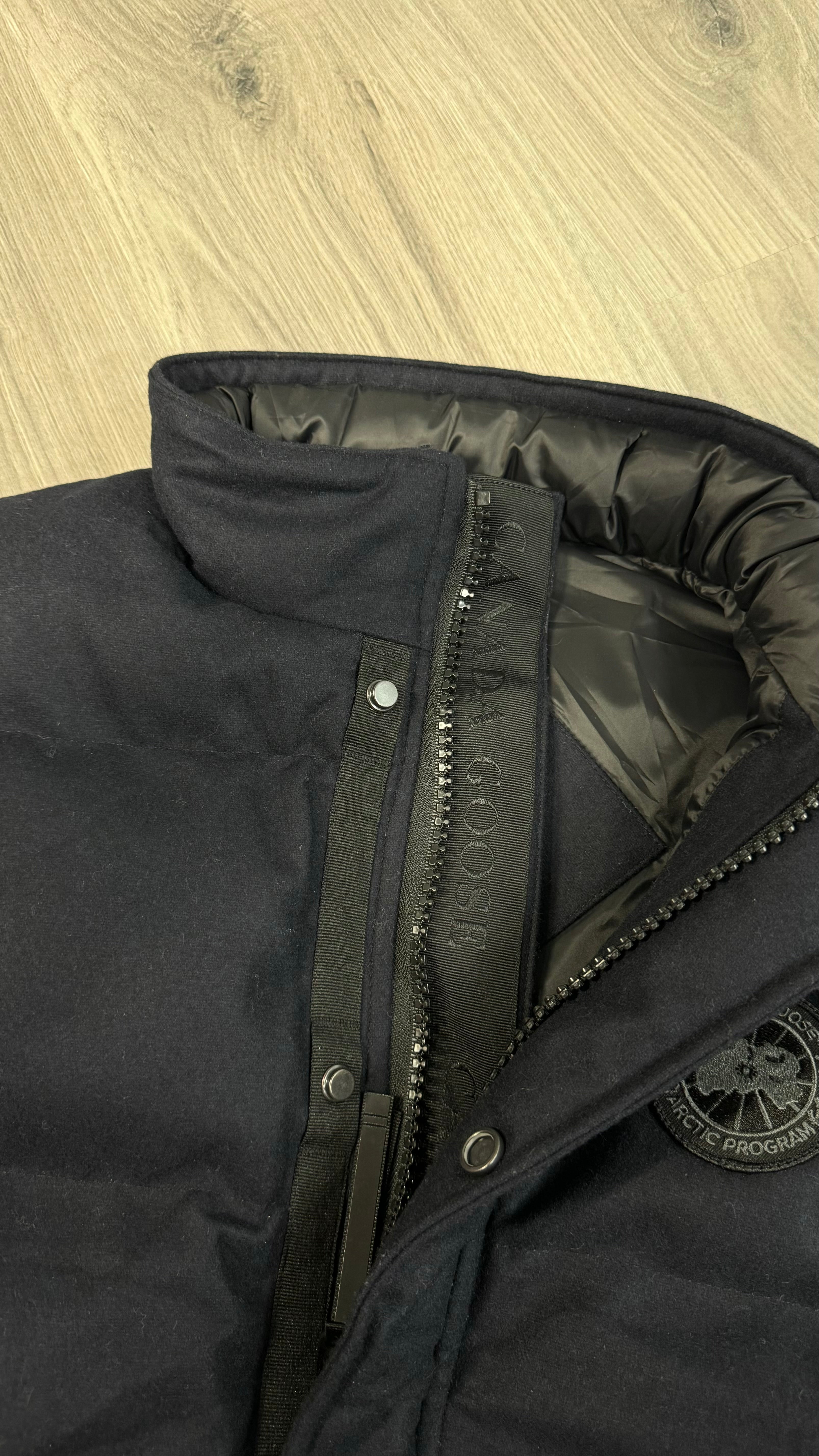 Canada Goose Atlantic Navy Wool Garson Gilet