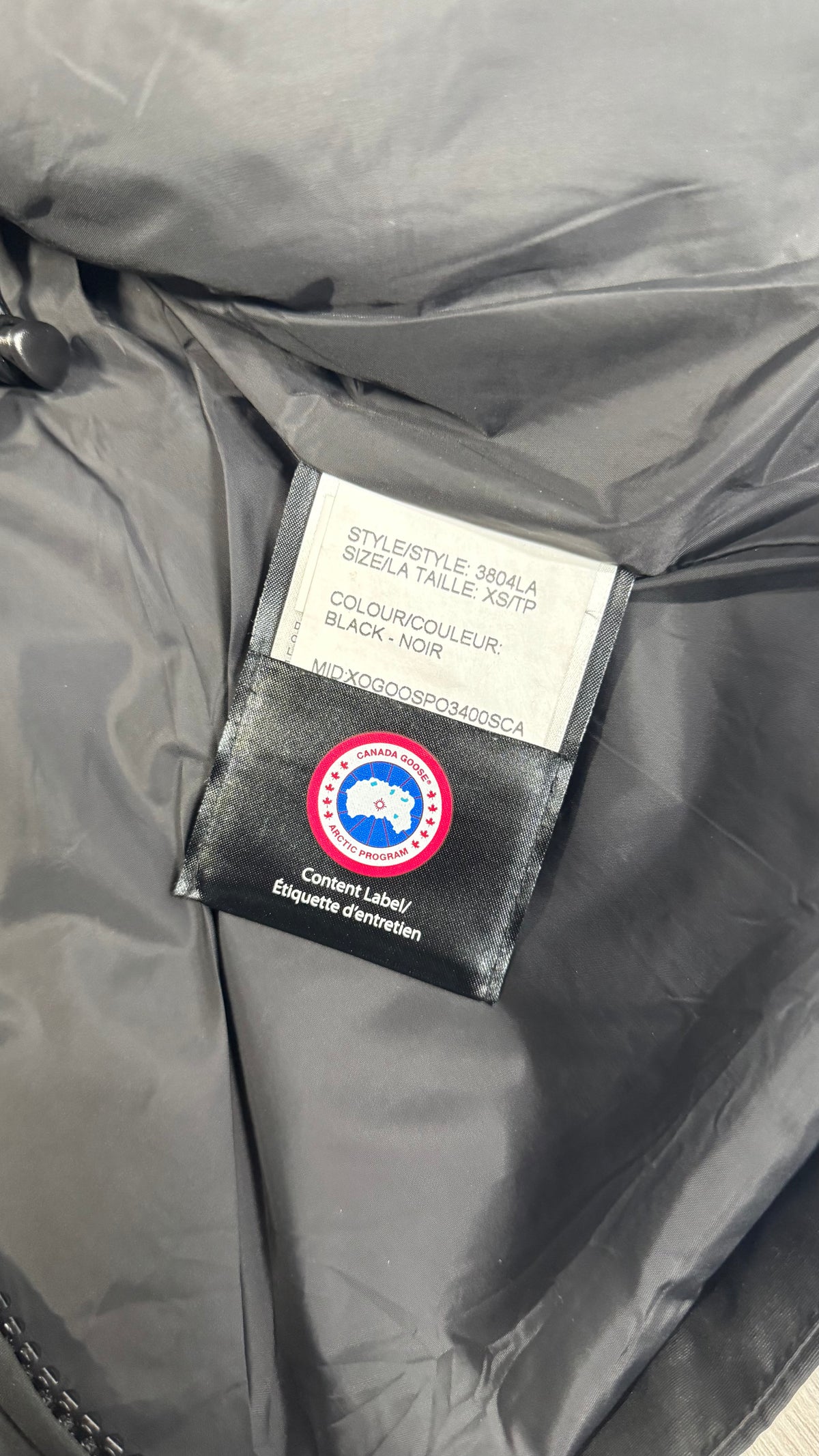 Canada Goose Black Chelsea Parka