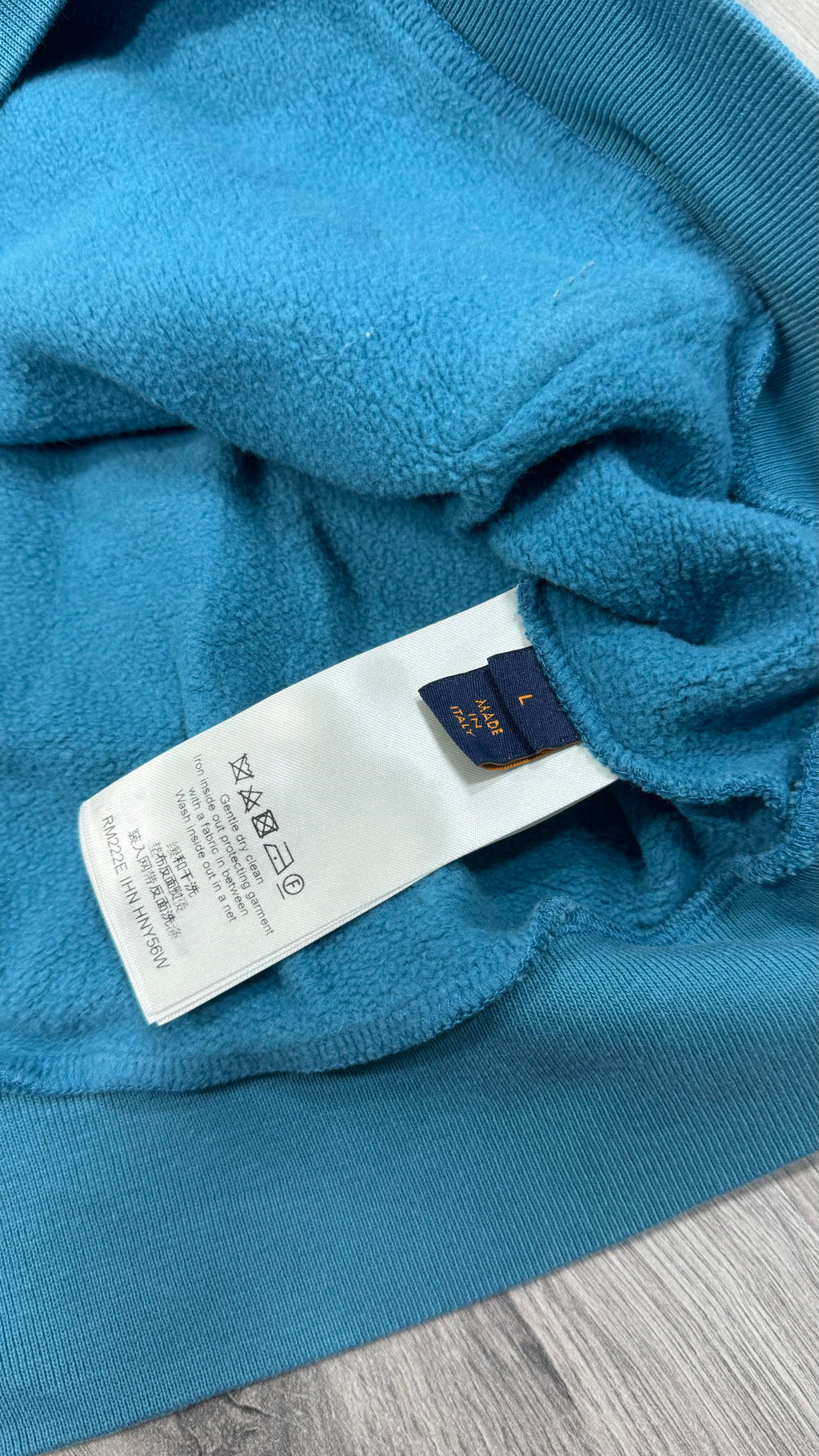 Louis Vuitton Blue Pin Hoodie