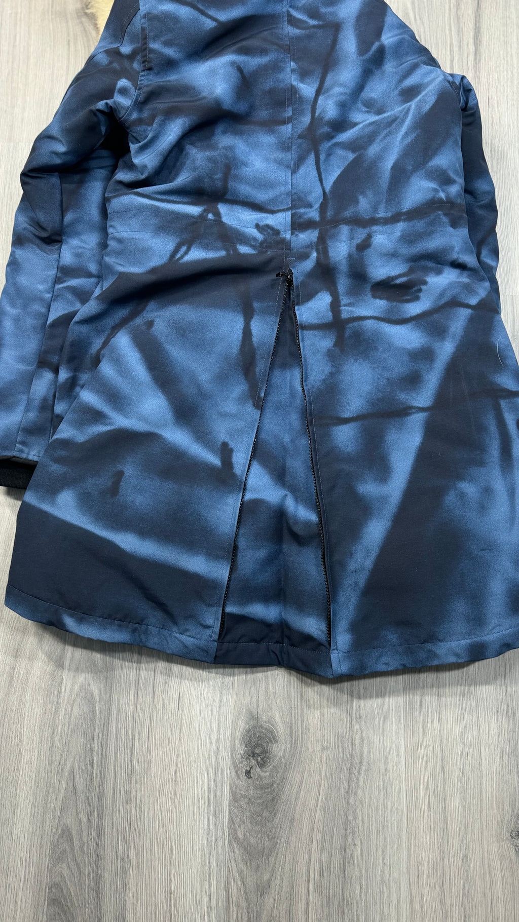 Canada Goose Women’s Abstract Blue Camouflage Rossclair Parka