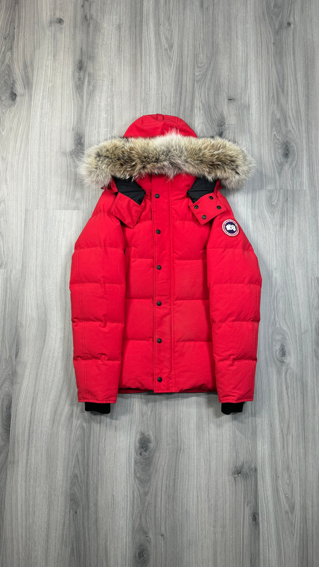 Canada Goose Red Wyndham Parka