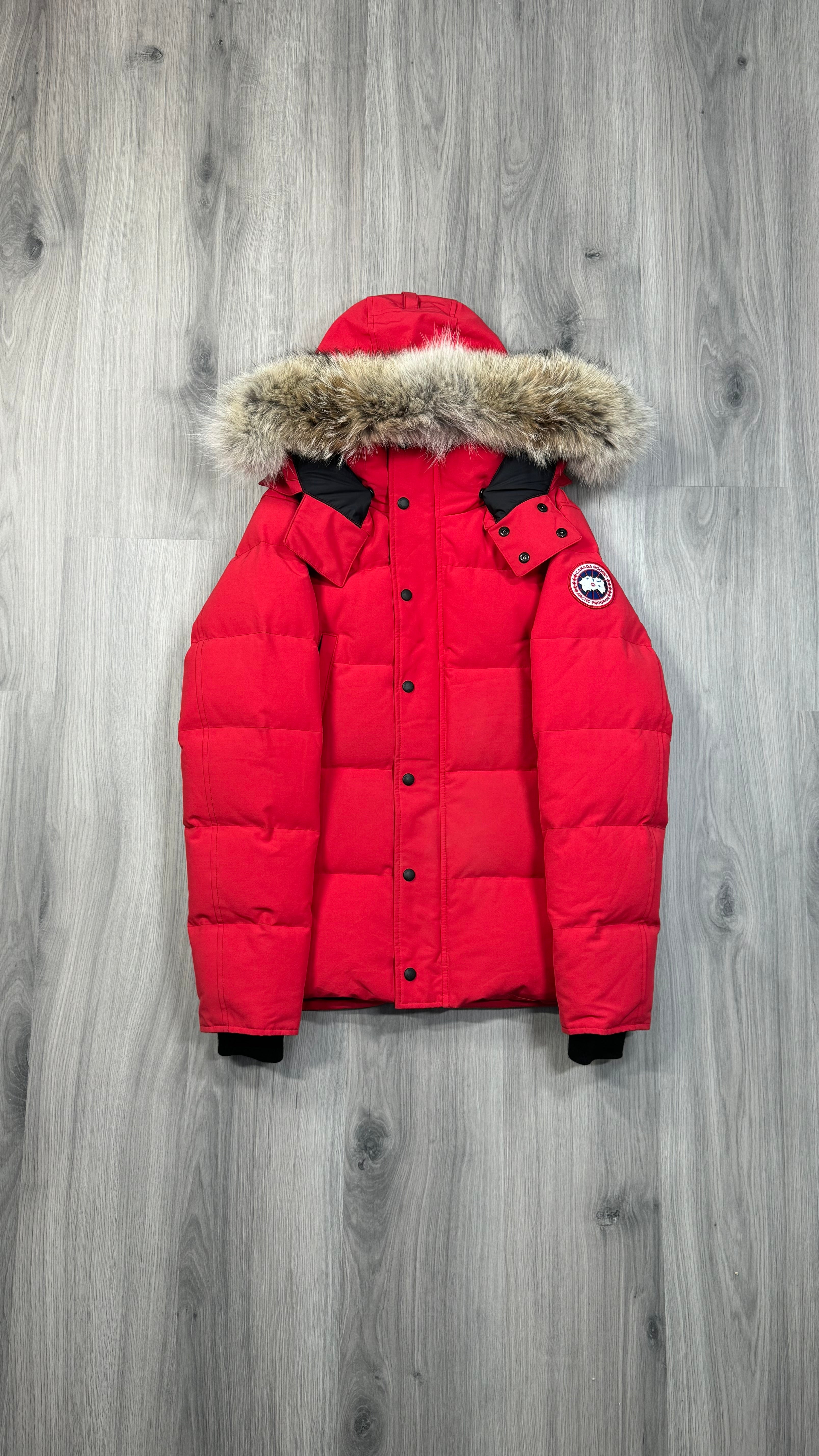 Canada Goose Red Wyndham Parka