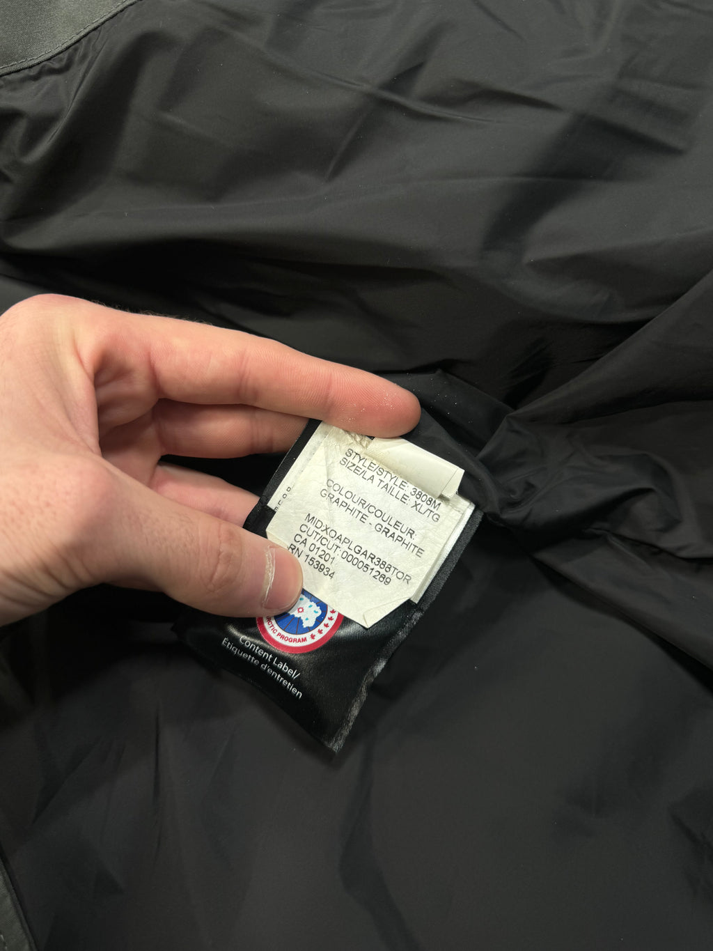 Canada Goose Graphite Grey Wyndham Parka