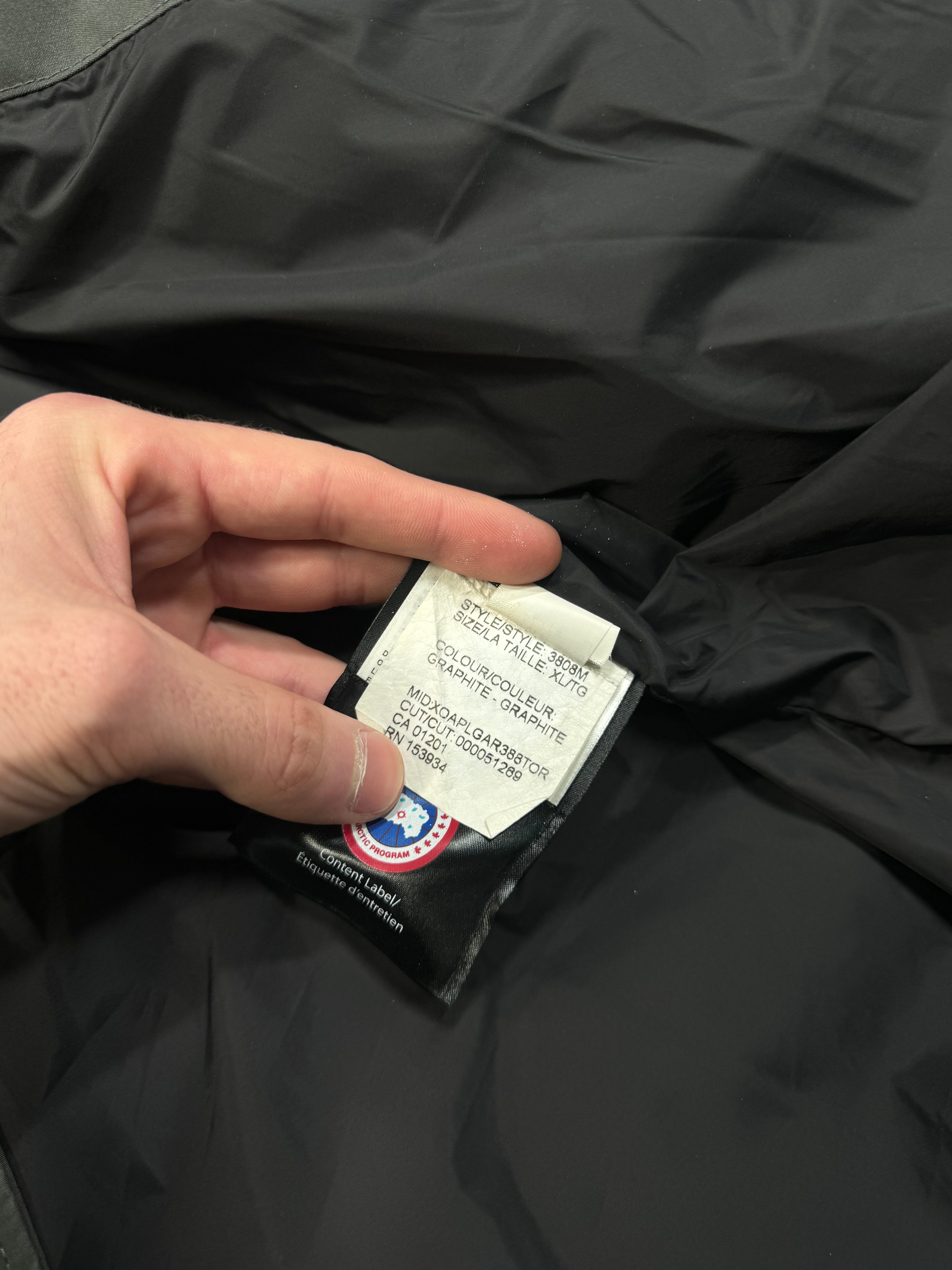 Canada Goose Graphite Grey Wyndham Parka