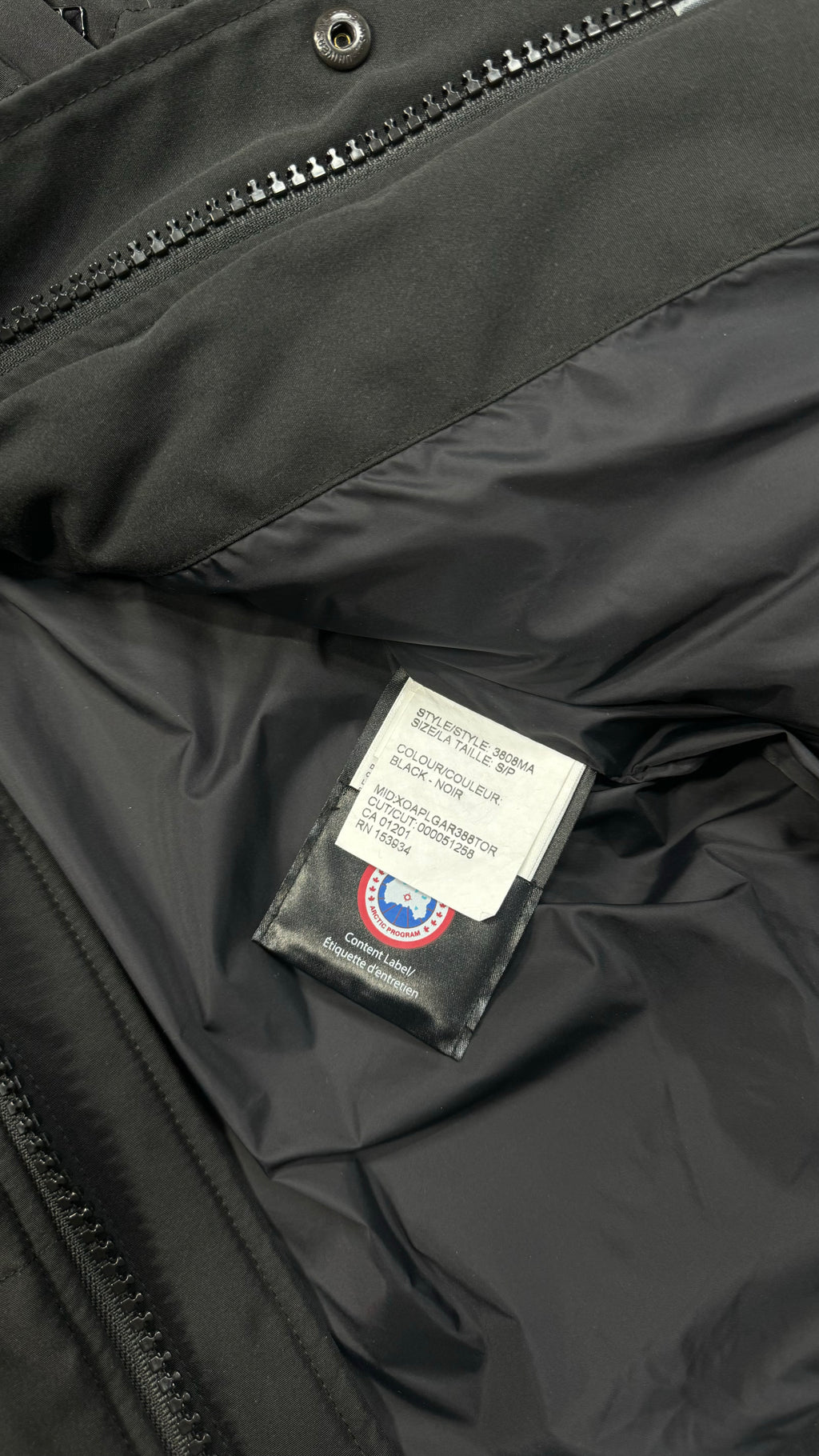 Canada Goose Black Wyndham Parka