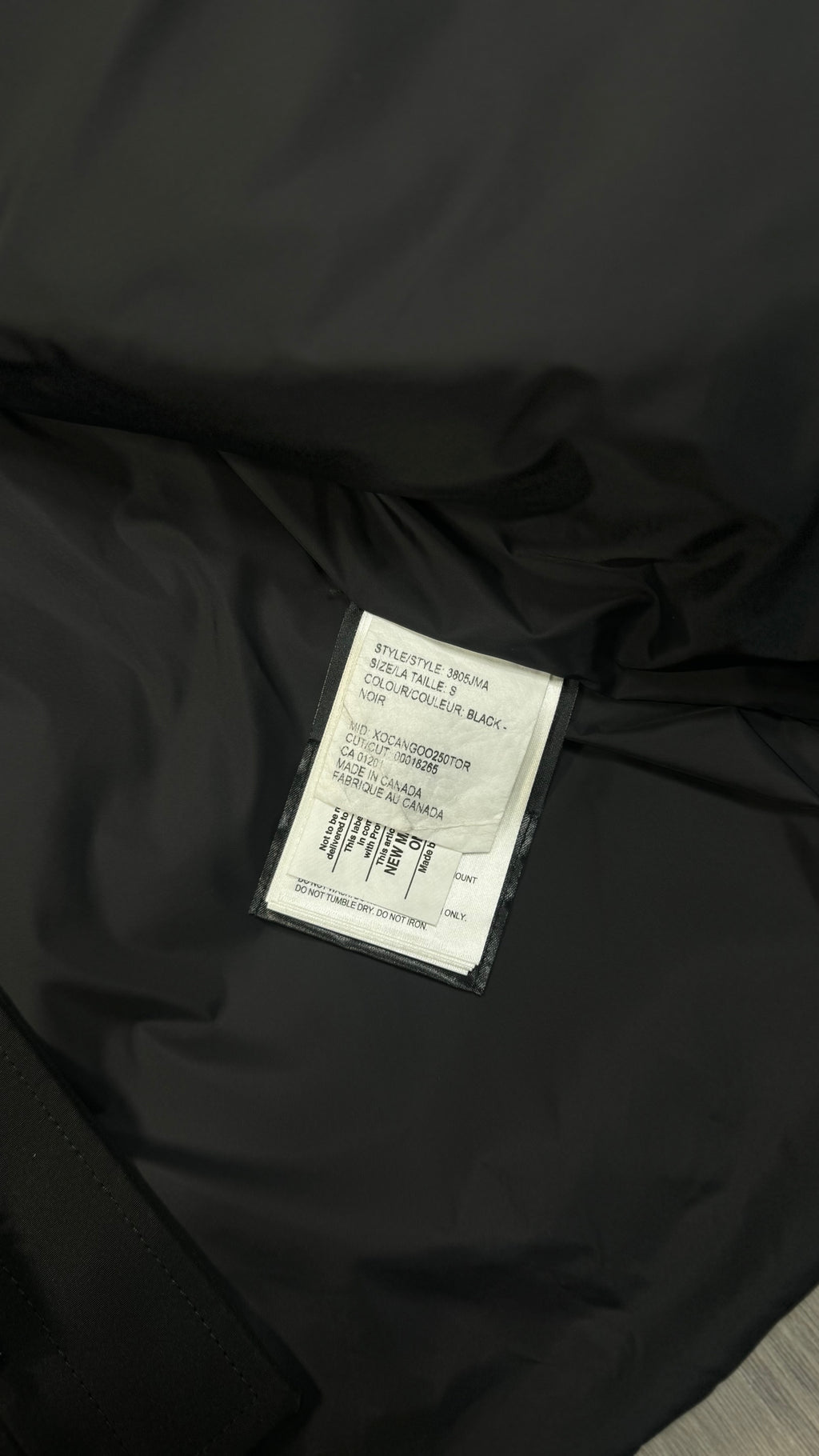 Canada Goose Black Carson Parka