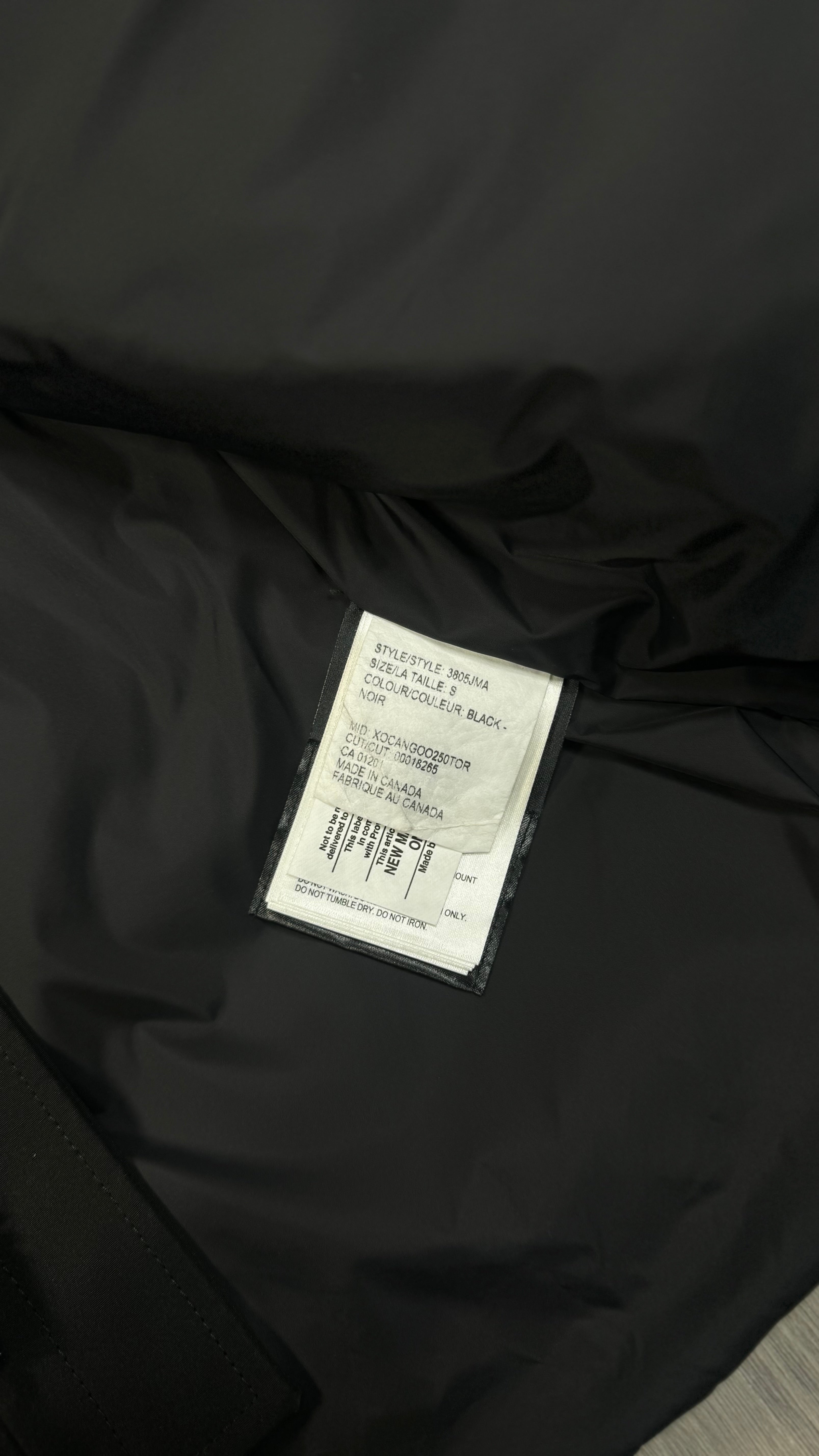 Canada Goose Black Carson Parka