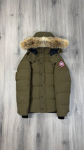 Canada Goose Khaki Military Green Wyndham Parka