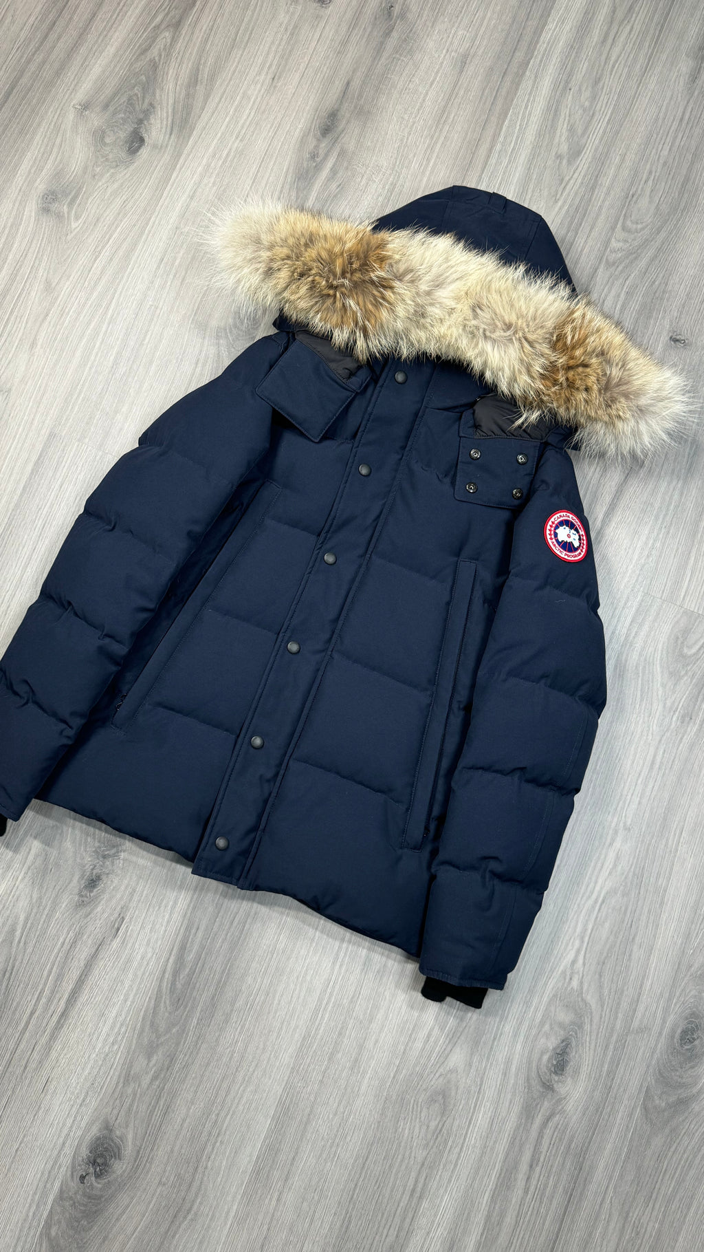 Canada Goose Admiral Blue Wyndham Parka