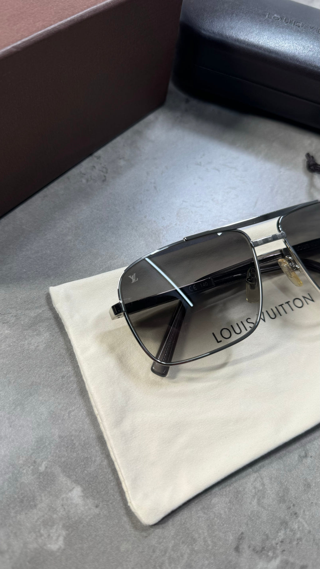 Louis Vuitton Silver Attitude Sunglasses