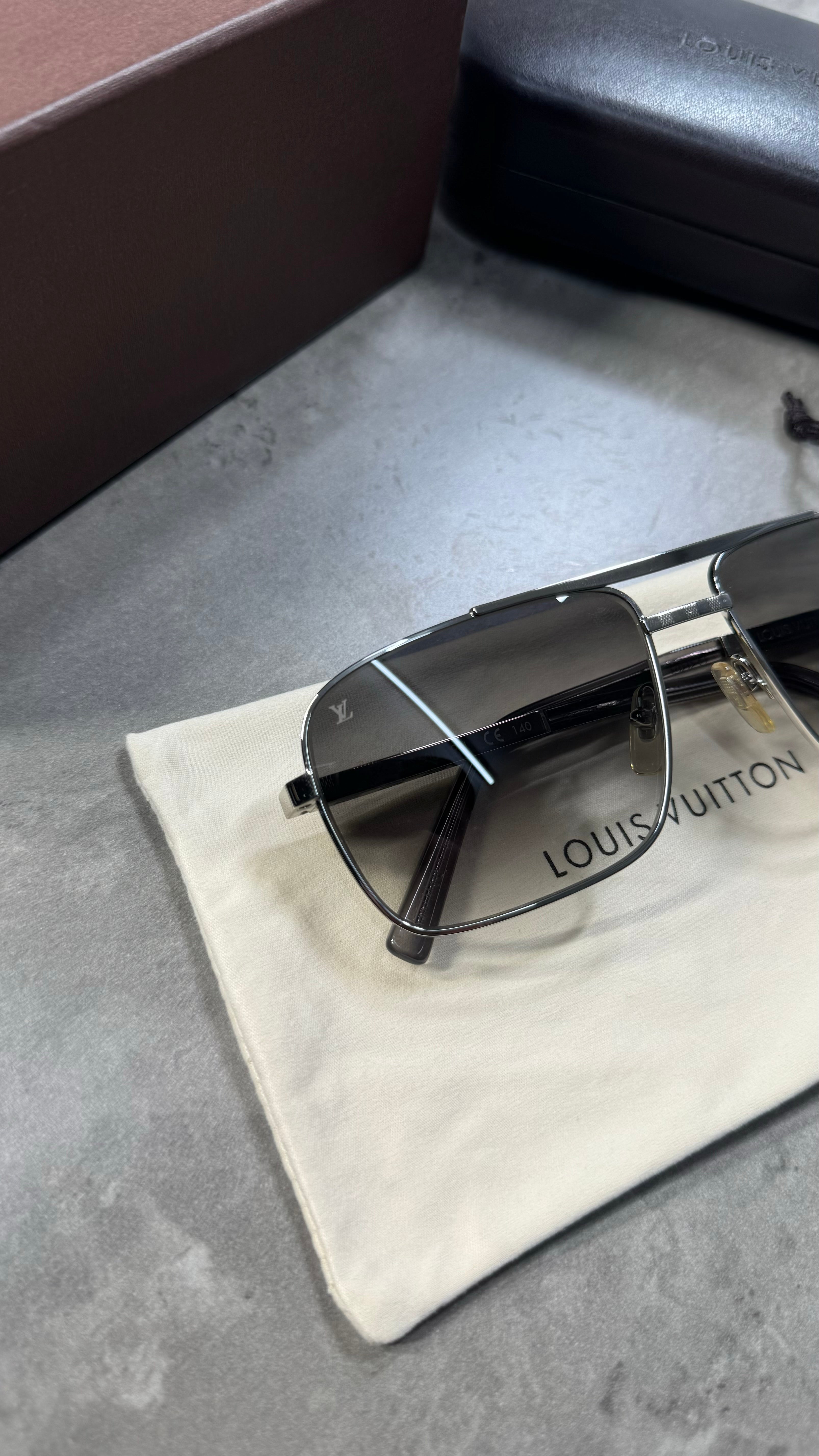 Louis Vuitton Silver Attitude Sunglasses
