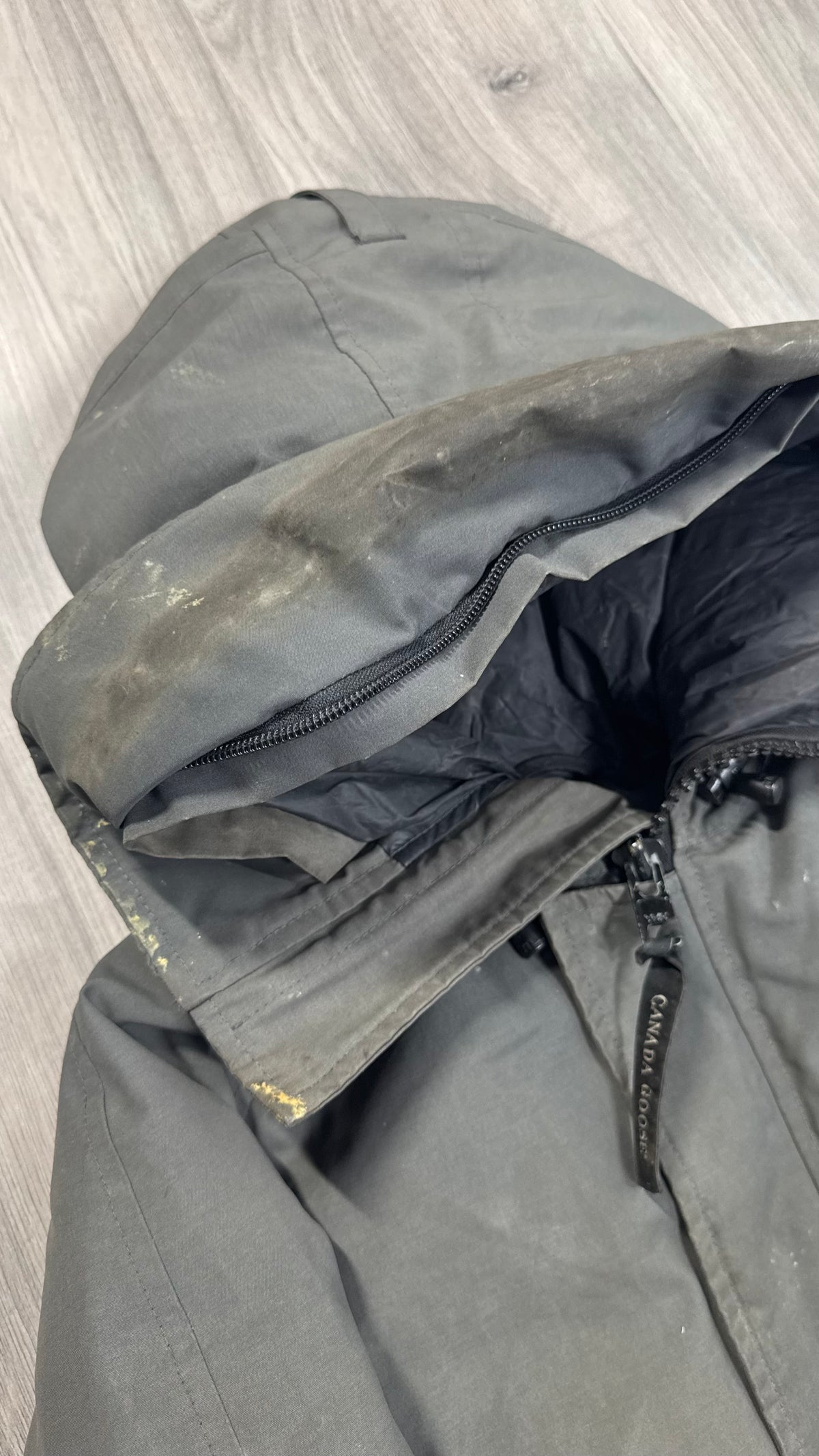Canada Goose Graphite Grey Chilliwack Bomber Jacket