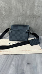 Louis Vuitton Trio Messenger Bag Damier Graphite