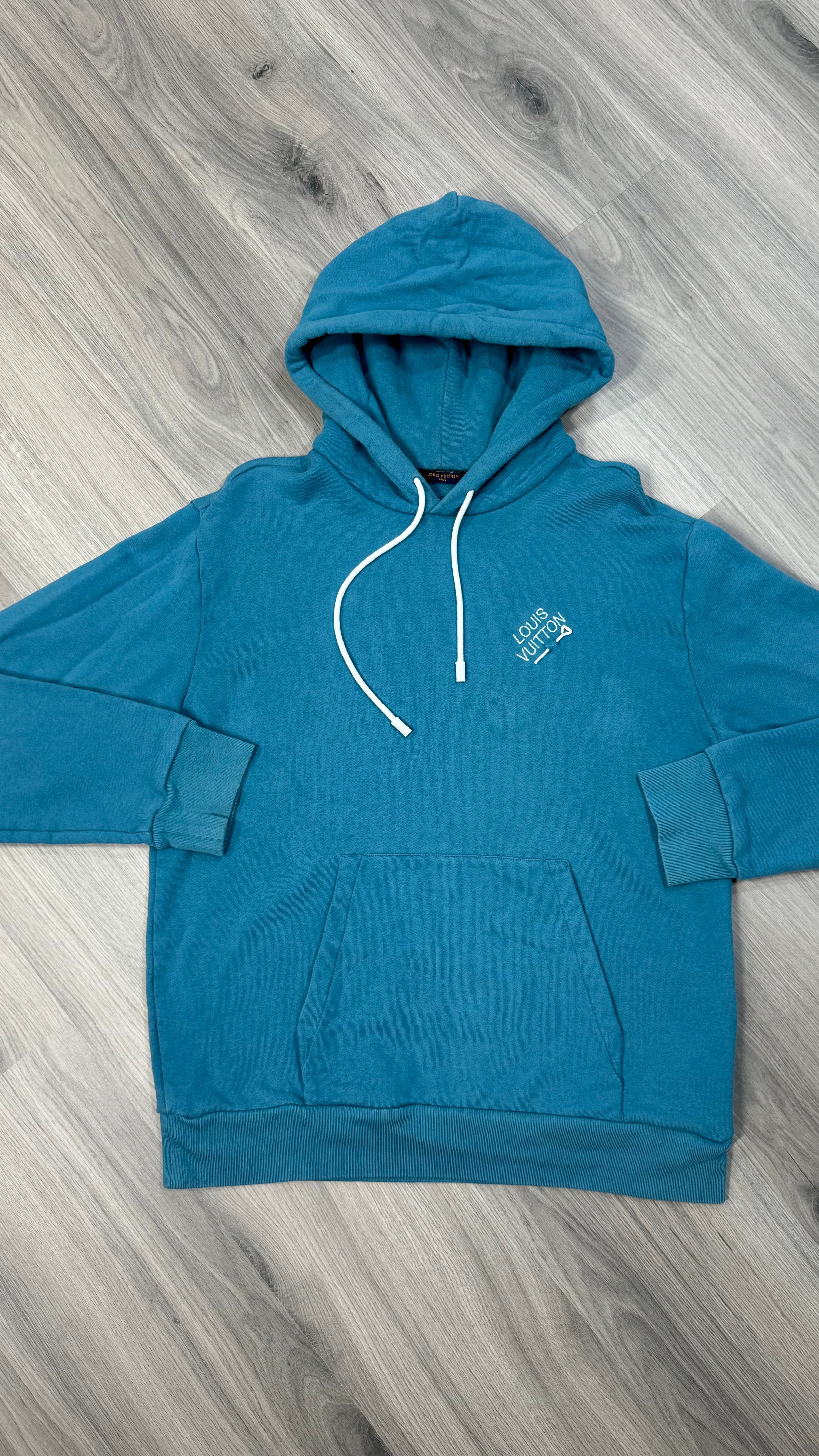 Louis Vuitton Blue Pin Hoodie