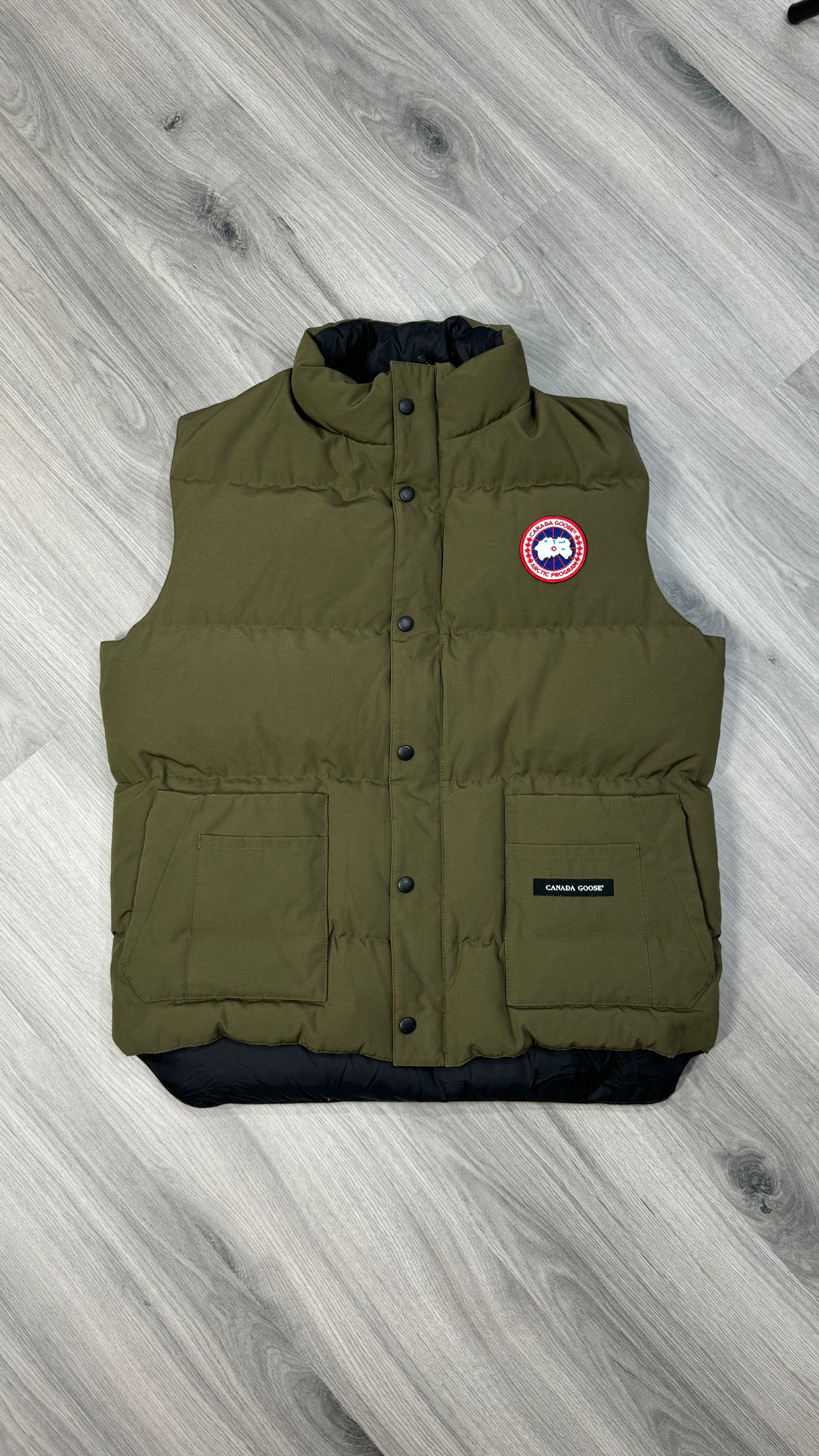 Canada goose khaki freestyle gilet