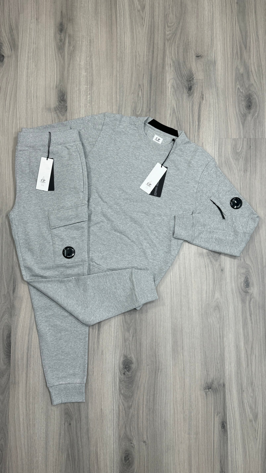 CP Company Grey Sweatshirt Tracksuit
