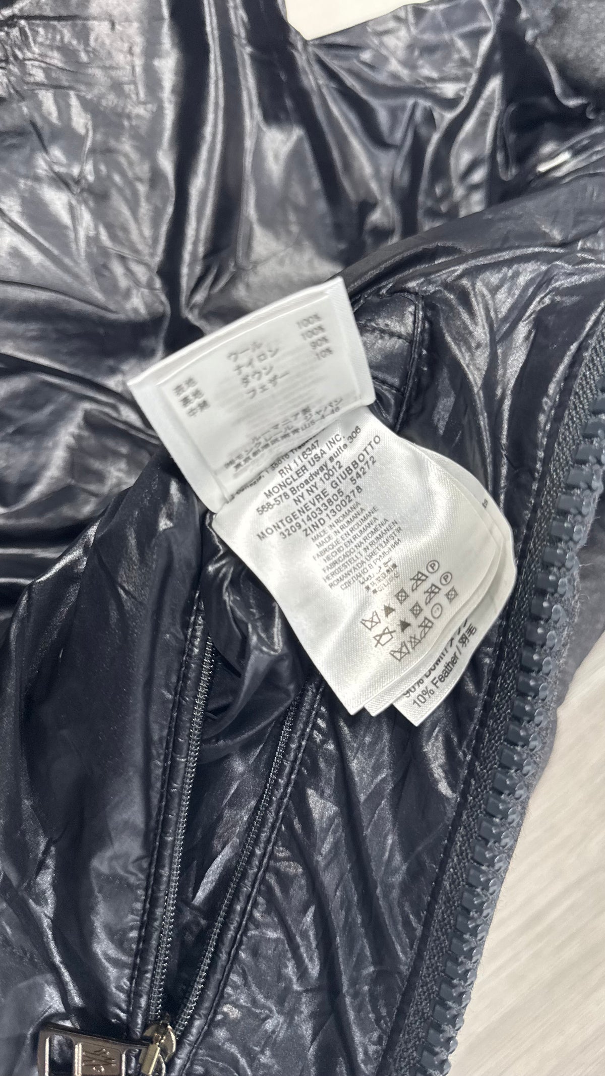 Moncler Montgenevre Grey Down Jacket