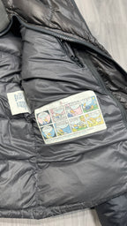 Moncler Black Zyn Short Down Jacket