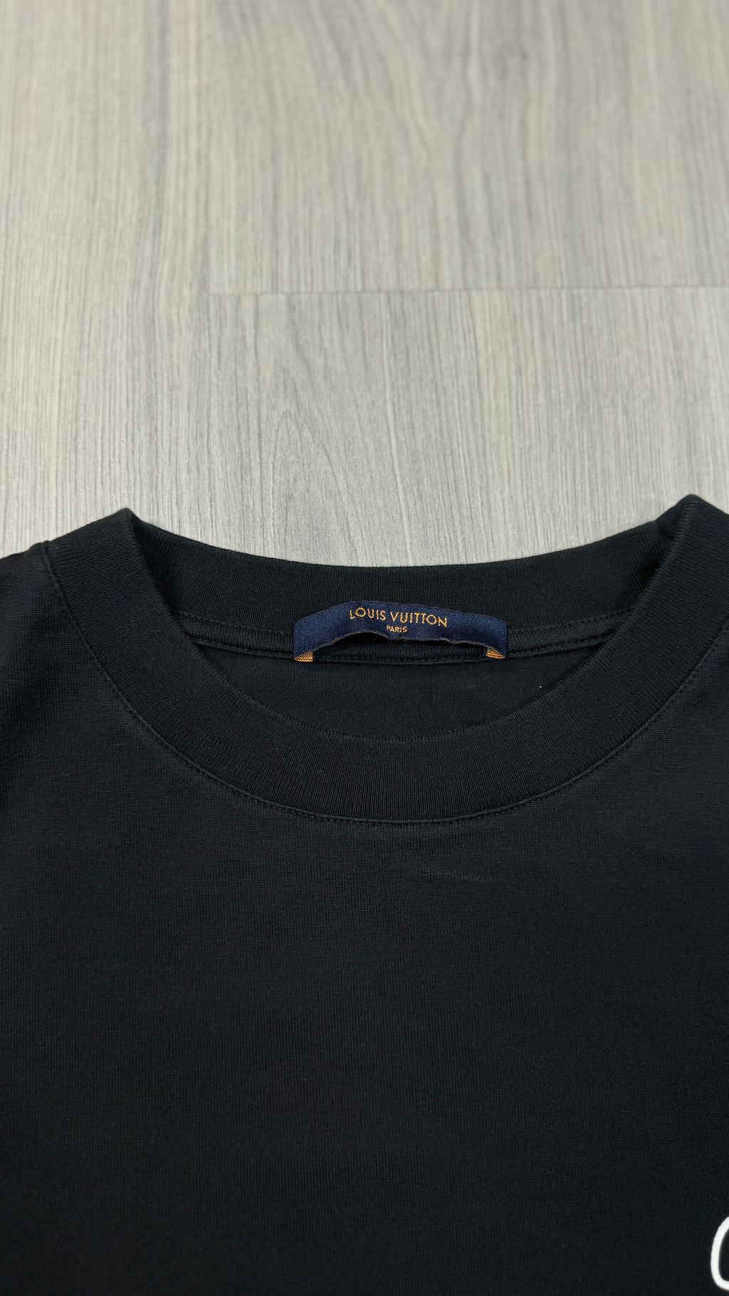 Louis Vuitton Black Smoke Print T-shirt