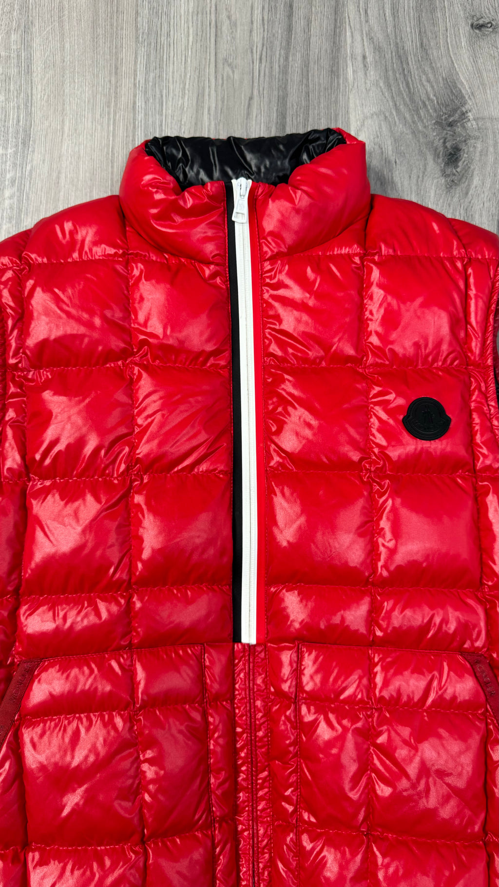 Moncler Denain Puffer Red Gilet