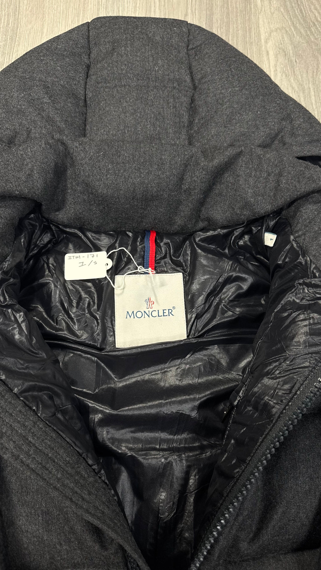Moncler Montgenevre Grey Down Jacket