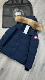 Canada Goose Atlantic Navy Wyndham Parka