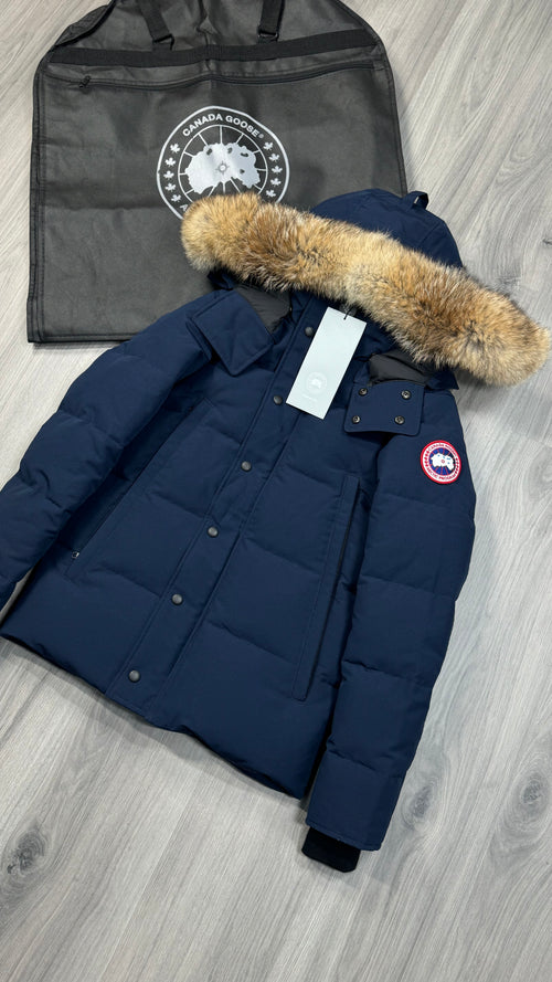 Canada Goose Atlantic Navy Wyndham Parka