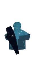 Nike Teal UV Jacket With Black Phenom Bottoms
