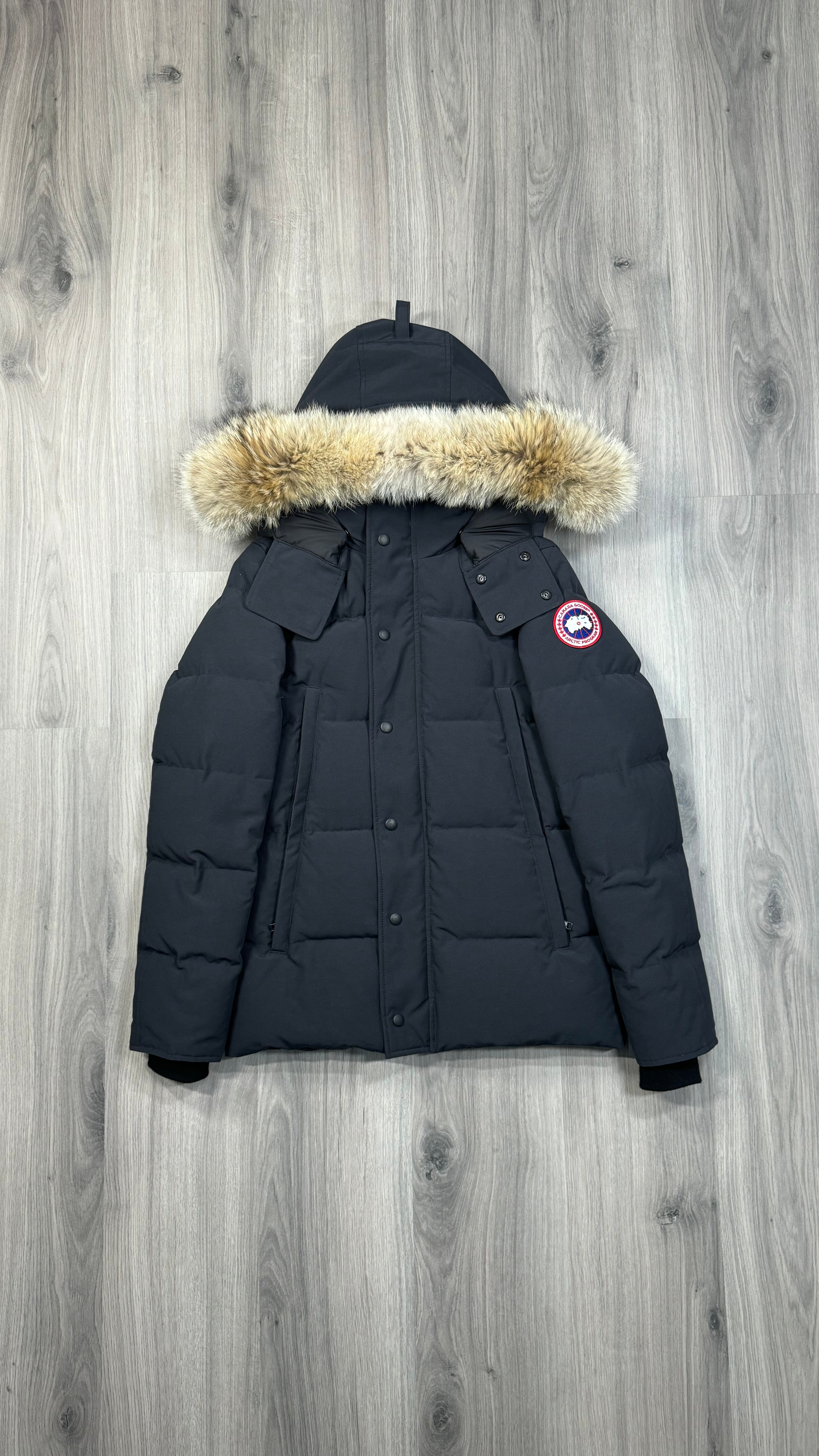 Canada Goose Marine Navy Wyndham Parka
