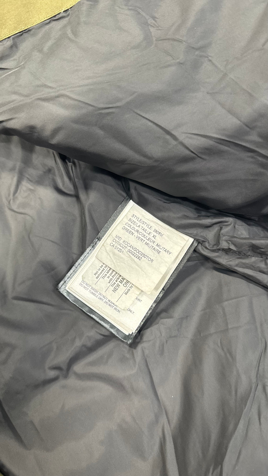 Canada Goose Khaki Wyndham Parka